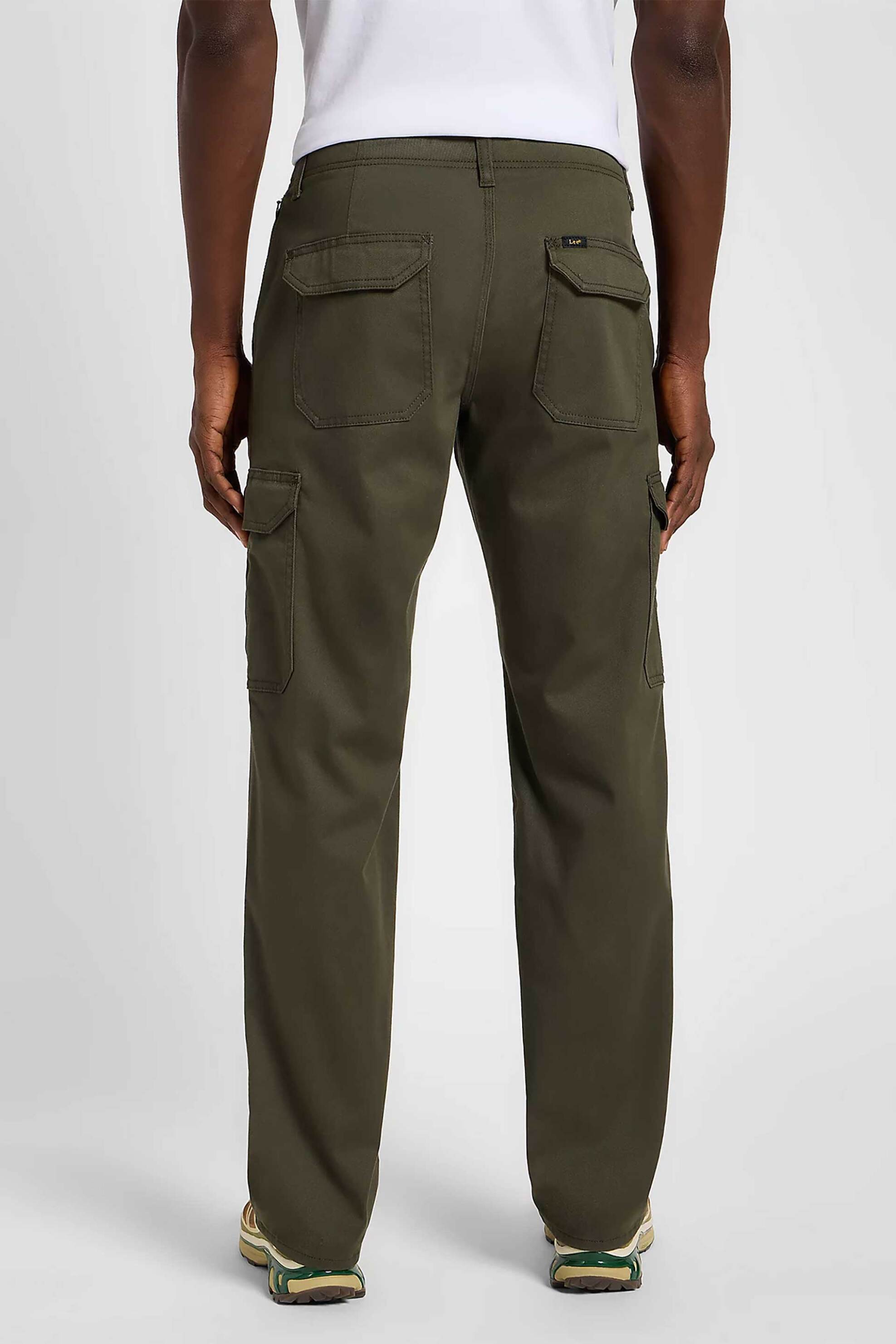 Lee® ανδρικό cargo παντελόνι Relaxed Fit "Mvp" - 112358054 Χακί φωτογραφία