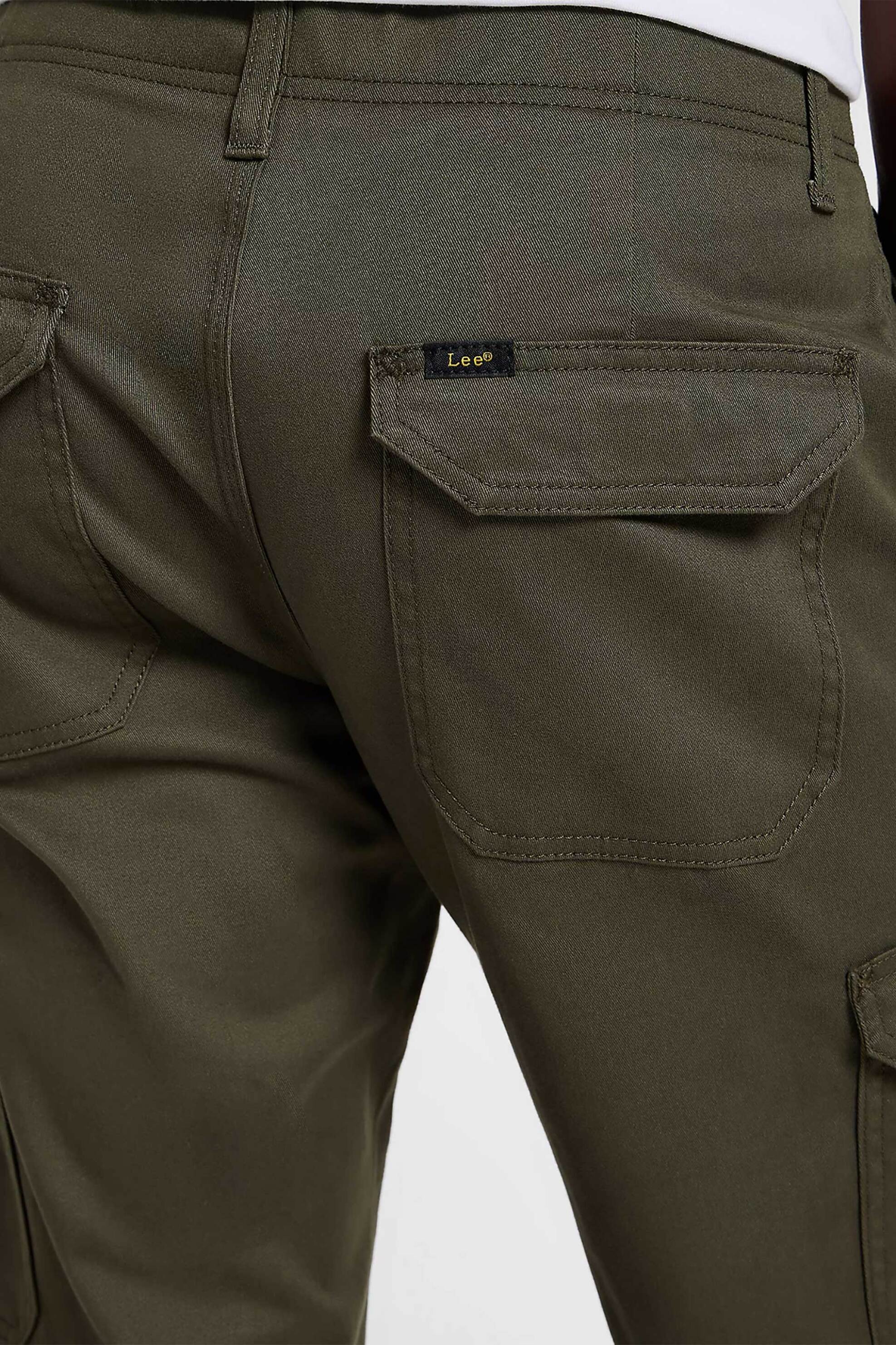 Lee® ανδρικό cargo παντελόνι Relaxed Fit "Mvp" - 112358054 Χακί φωτογραφία