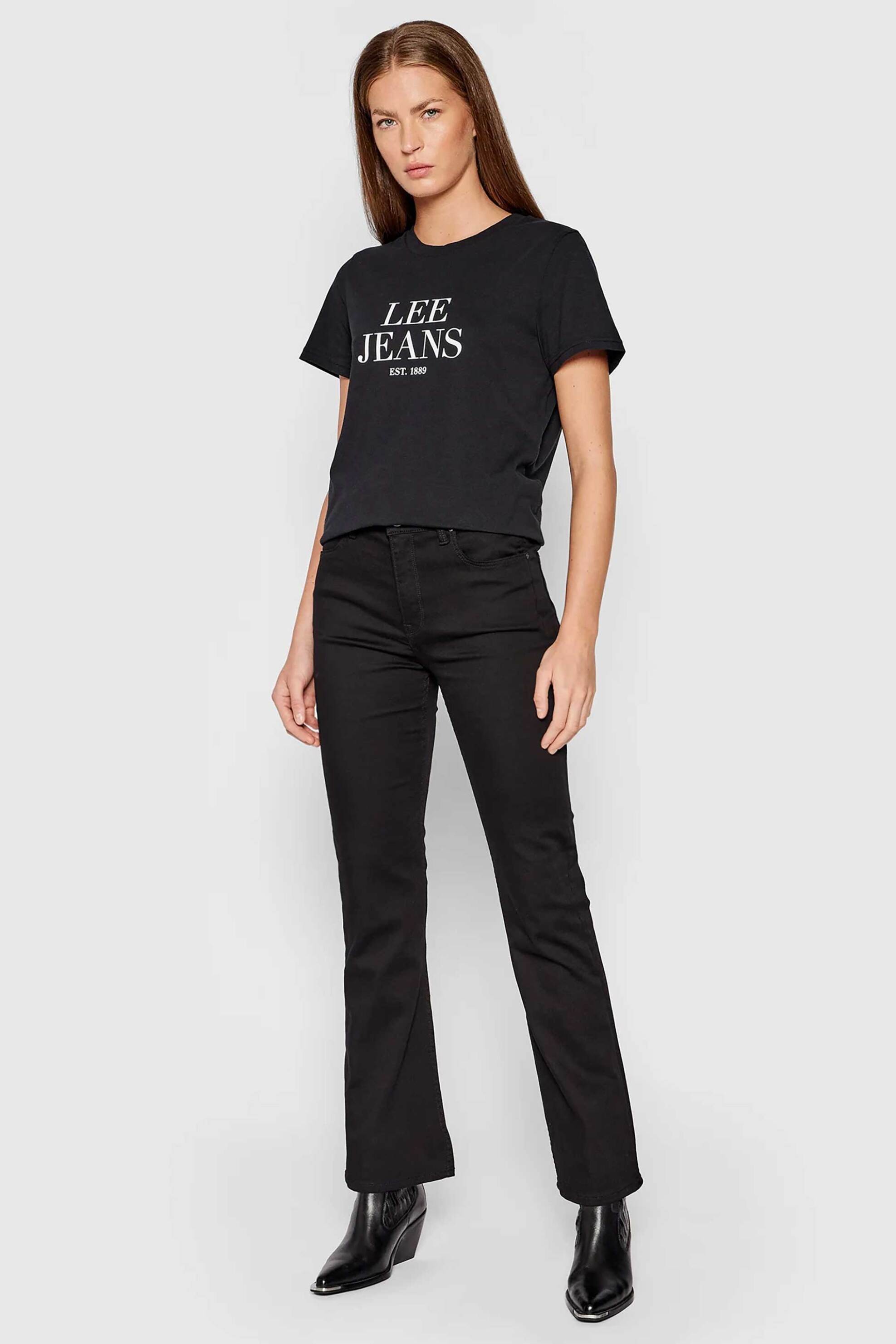 Lee® γυναικείο ψηλόμεσο τζιν παντελόνι πεντάτσεπο Skinny Βootcut Fit "Breese"