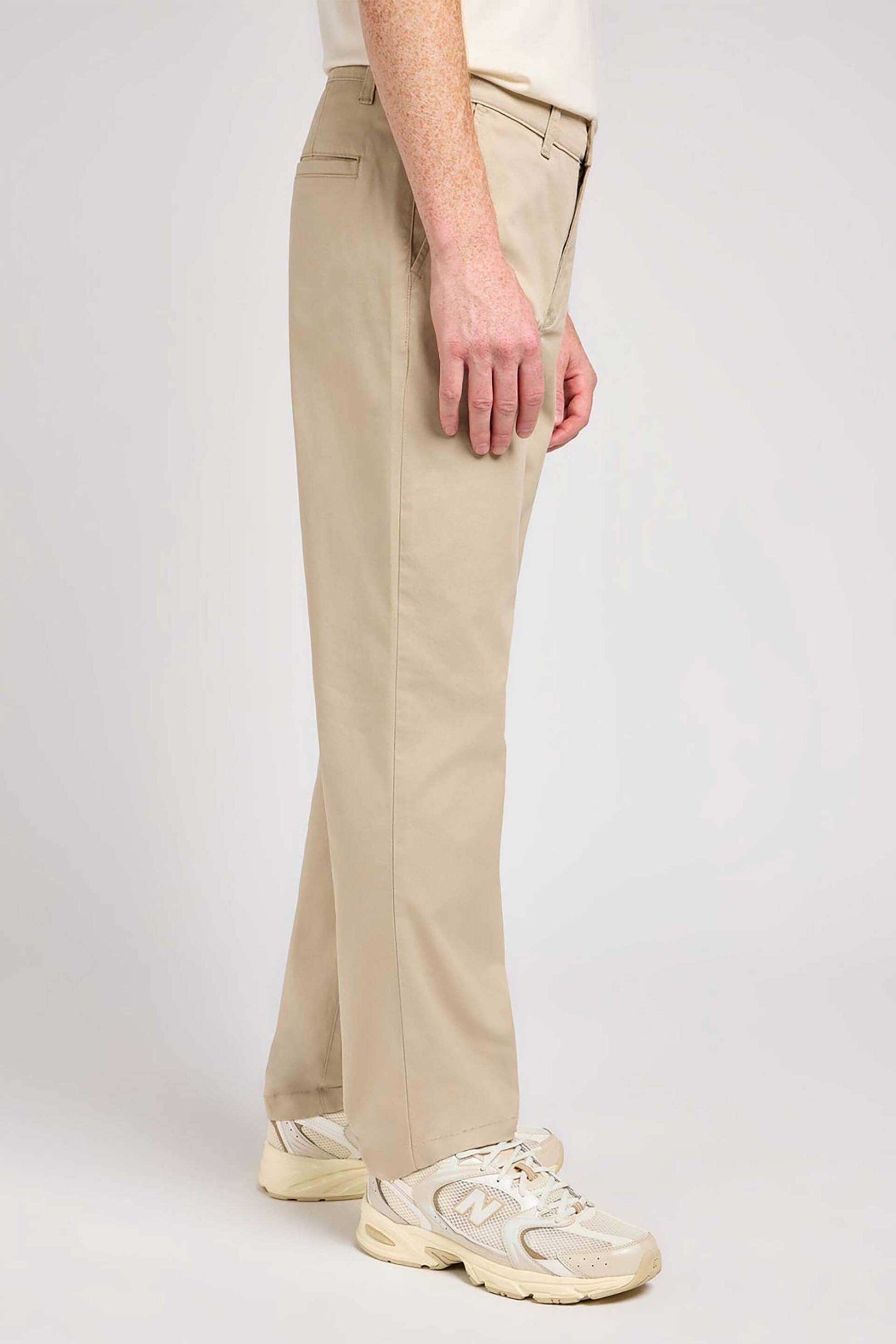 Lee® ανδρικό chino παντελόνι Regular Fit - 112342929 Μπεζ φωτογραφία