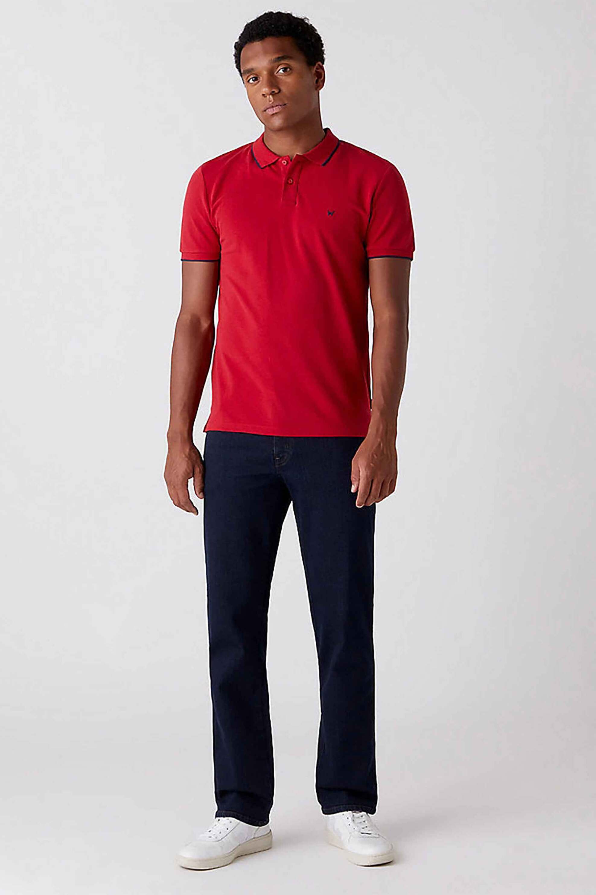 Wrangler® ανδρικό τζιν παντελόνι "Texas Blue Black" - W12175001-** Μπλε Σκούρο