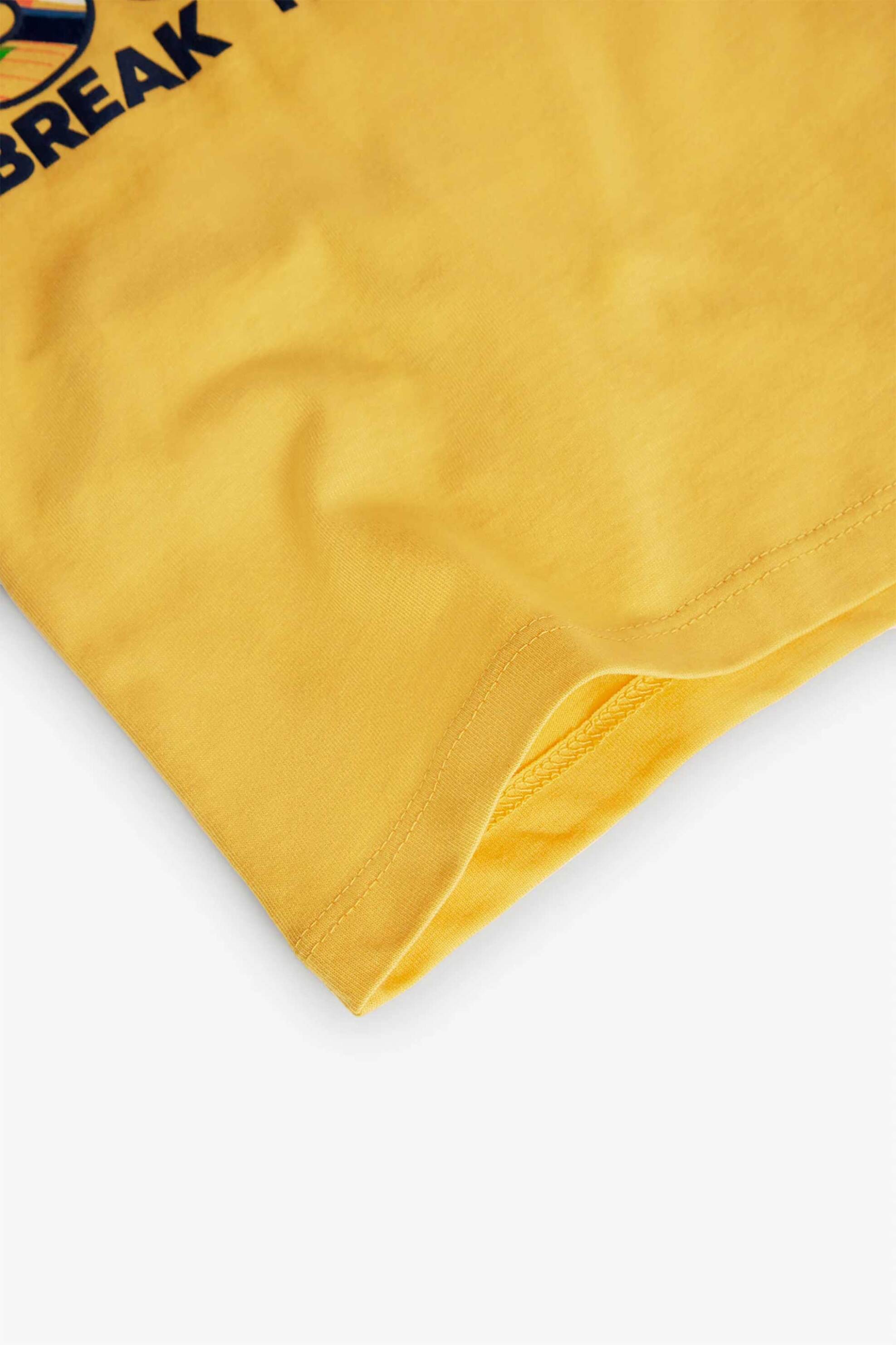 Boboli Παιδικό T-Shirt με Print Surf - 308089 Κίτρινο