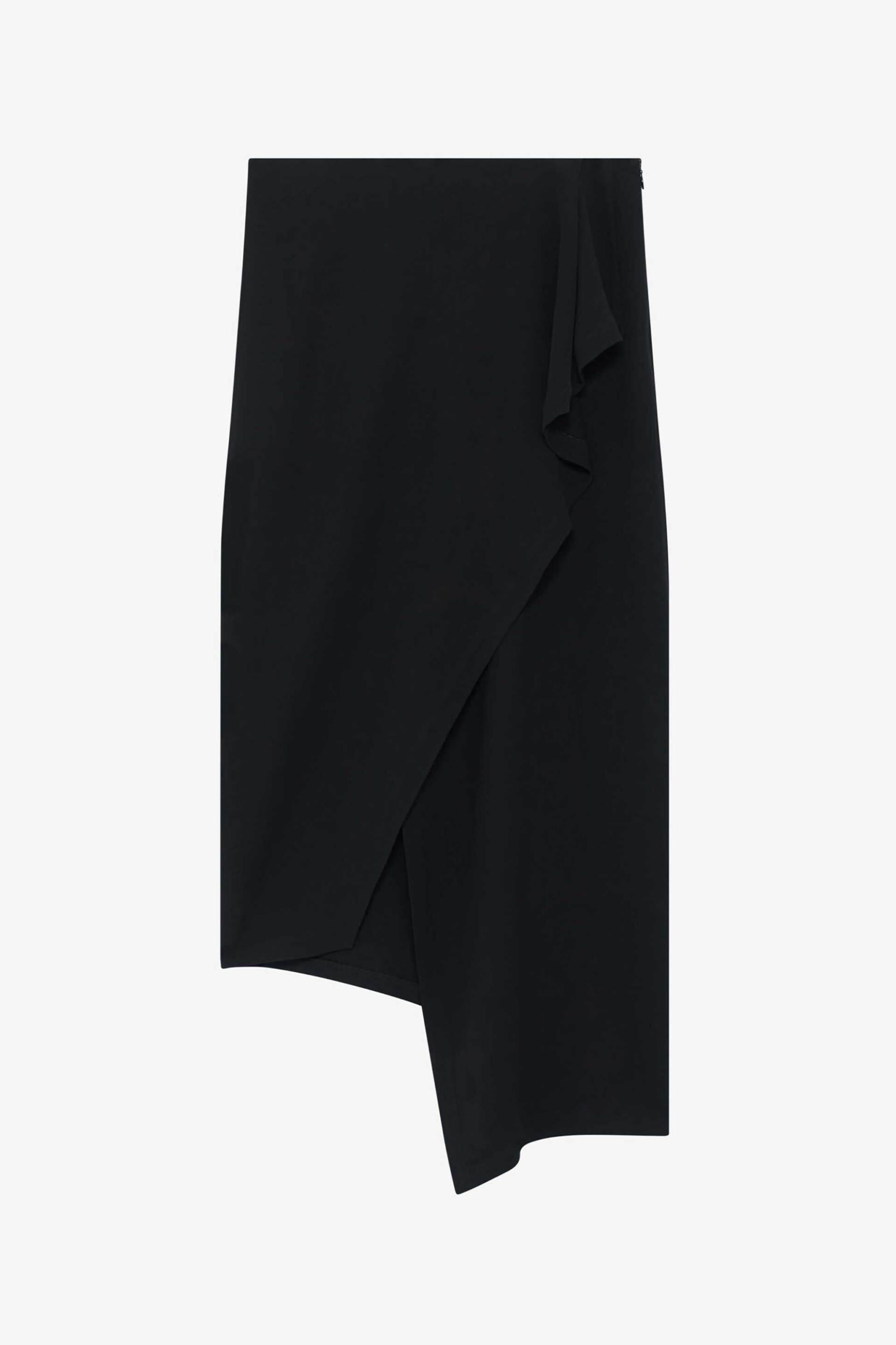 Iro γυναικείο midi φούστα με ασύμμετρο σχέδιο "Jelena" - WP31JELENA Μαύρο φωτογραφία