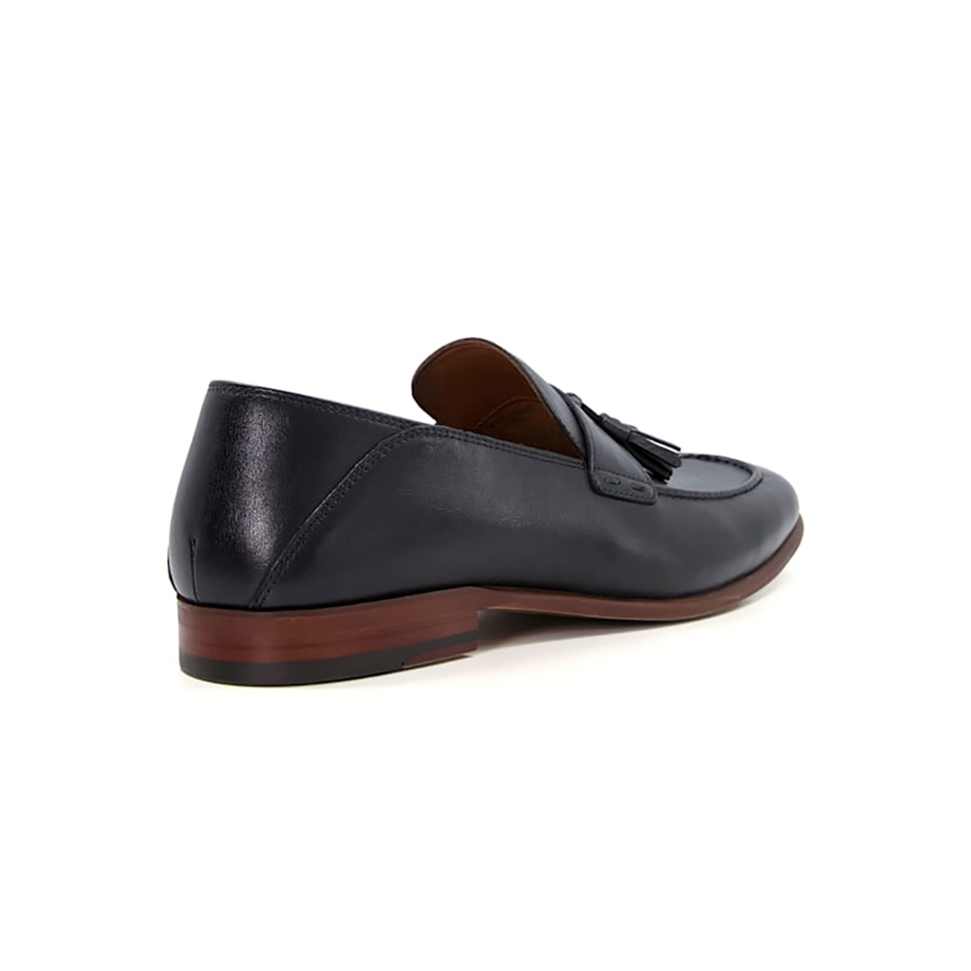 Dune London ανδρικά loafers δερμάτινα με διακοσμητικό φουντάκι "Support" - 0279509520045 Μαύρο φωτογραφία