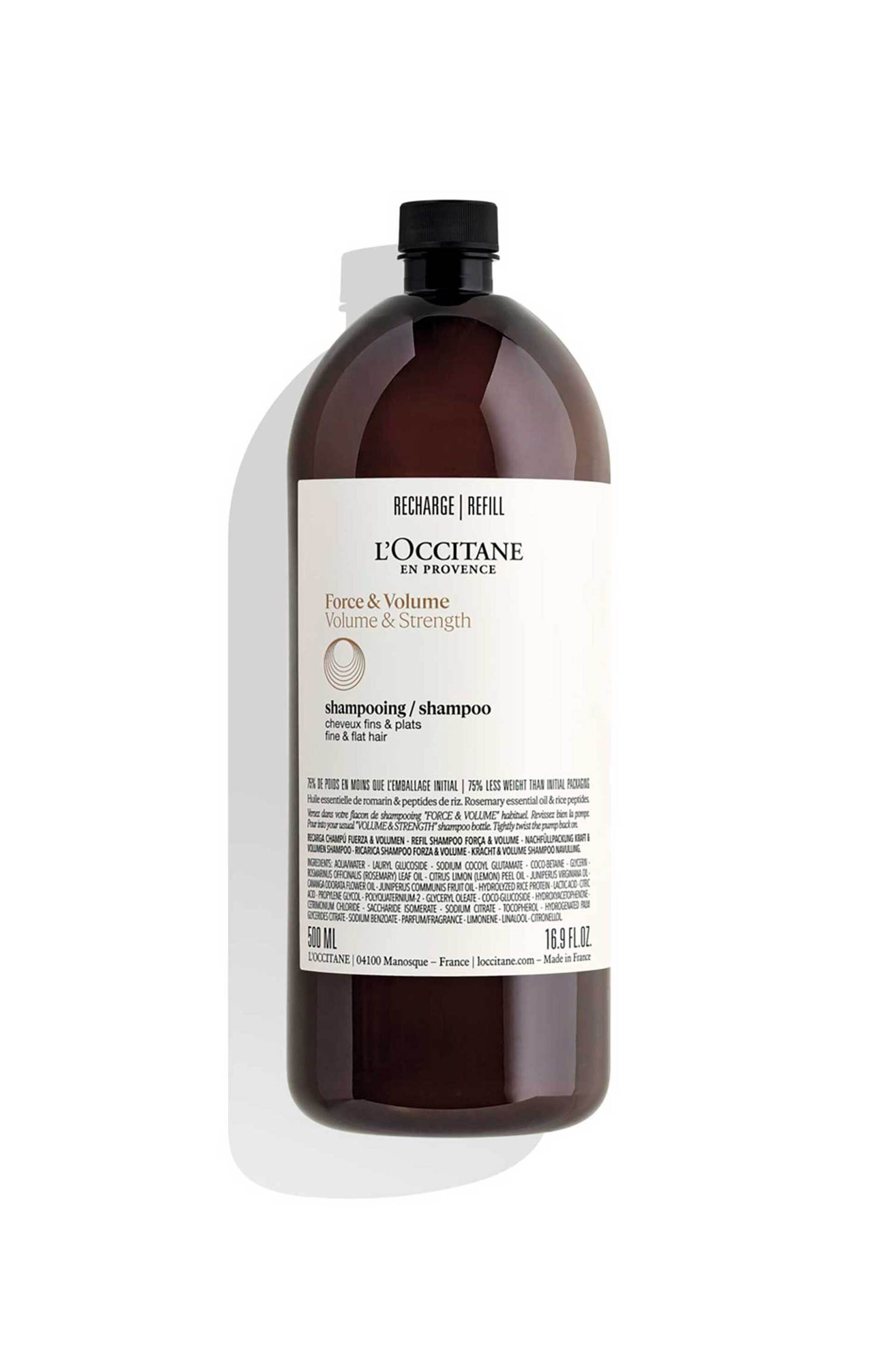 L'OCCITANE L'Occitane Volume & Strength Shampoo Refill 500 ml - 5111231