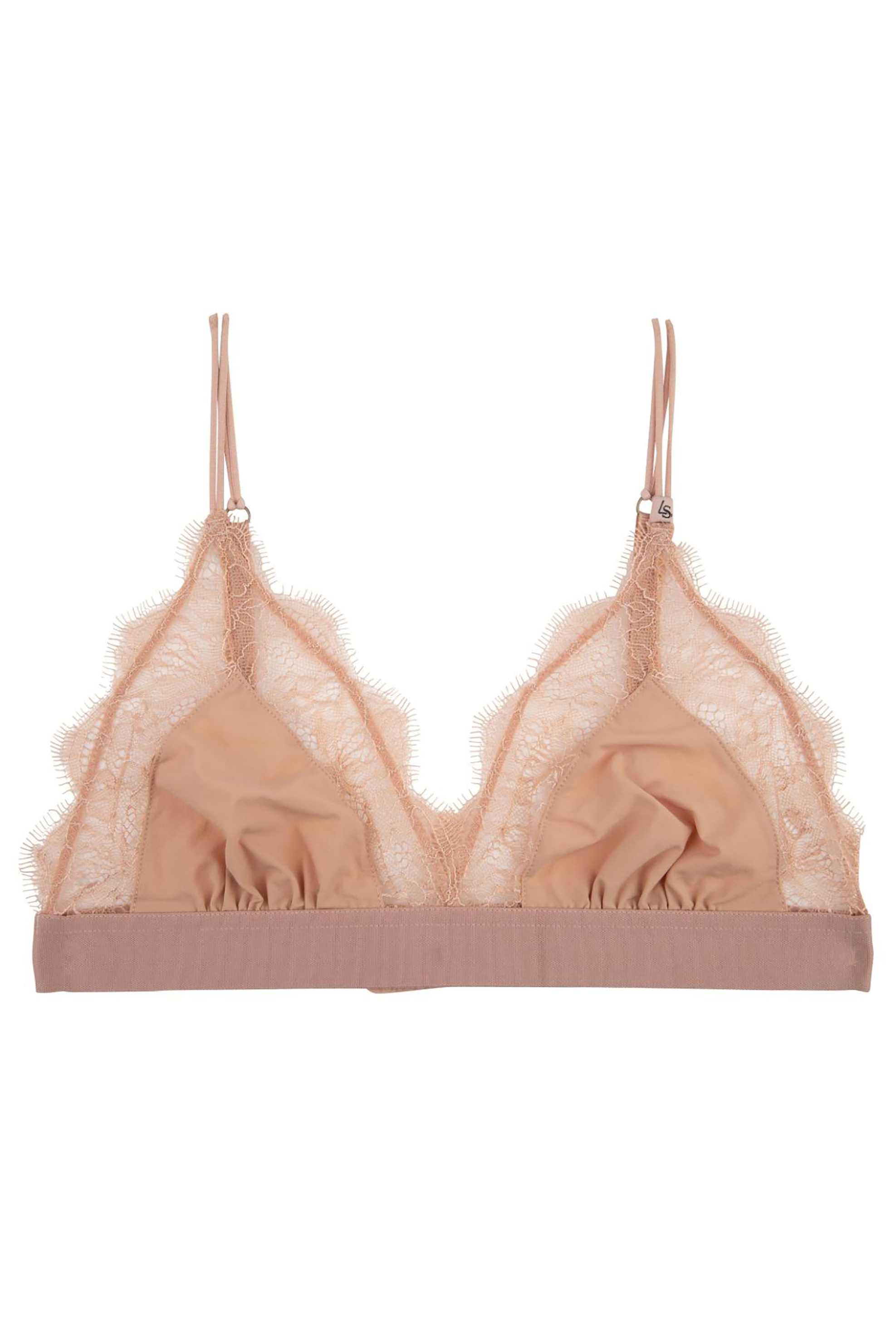 Love Stories γυναικείο bralette μονόχρωμο με δαντέλα Cup A-D - LR001005841 Καφέ Ανοιχτό φωτογραφία