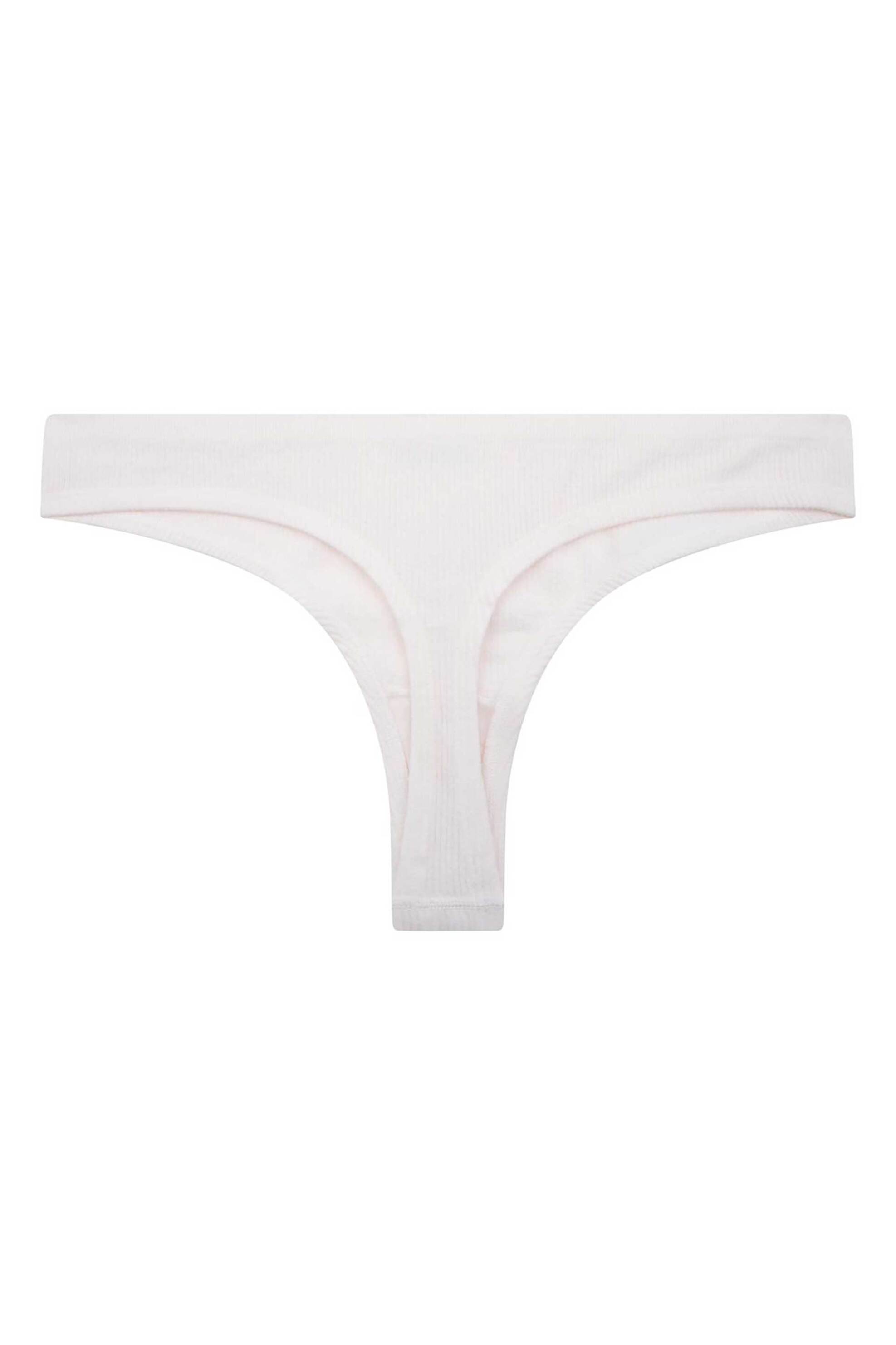 Love Stories γυναικείο σλιπ μονόχρωμο ribbed "Lima" - L2371985180 Λευκό φωτογραφία