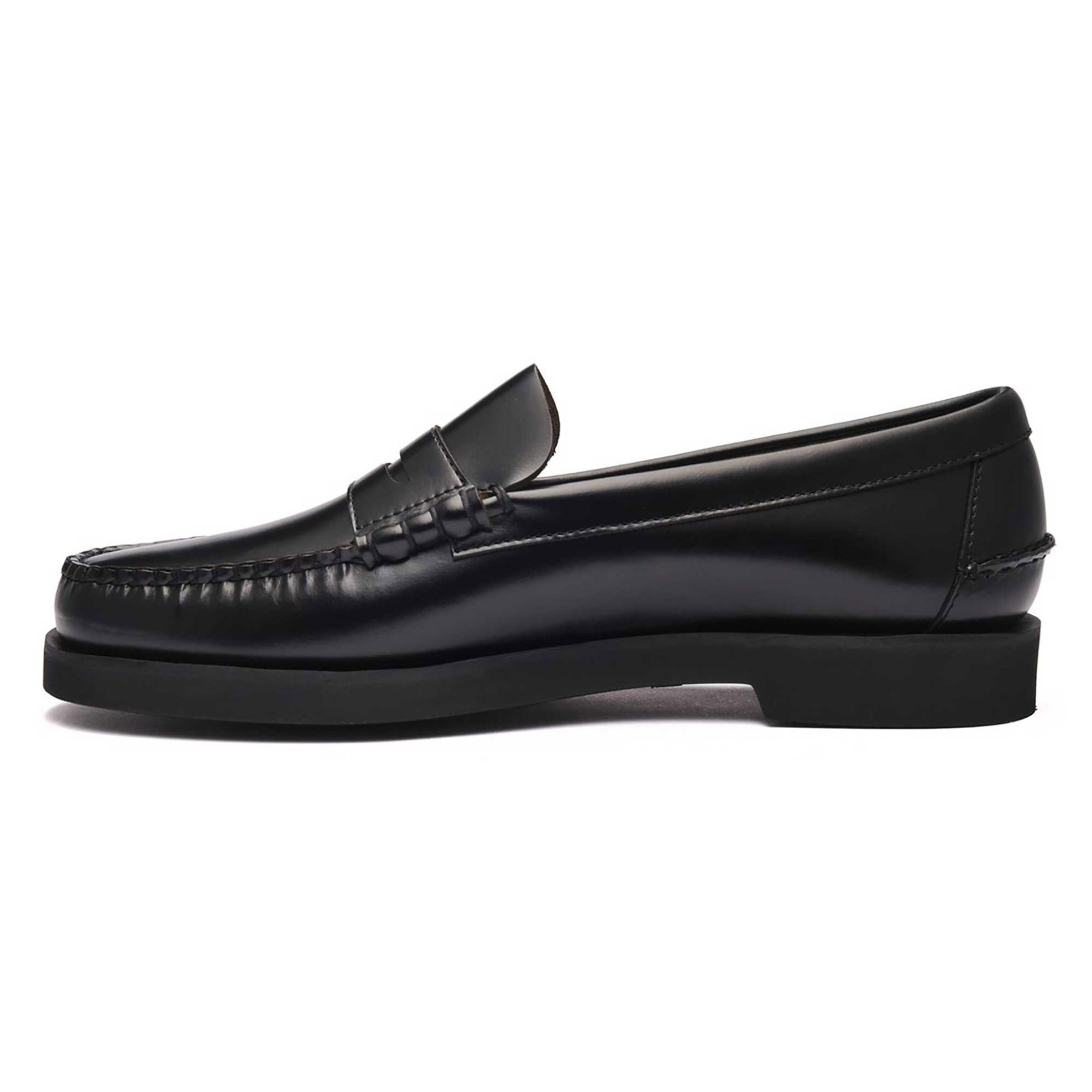 Sebago® ανδρικά penny loafers δερμάτινα "Dan Polaris" - L7001GW0-902W Μαύρο φωτογραφία