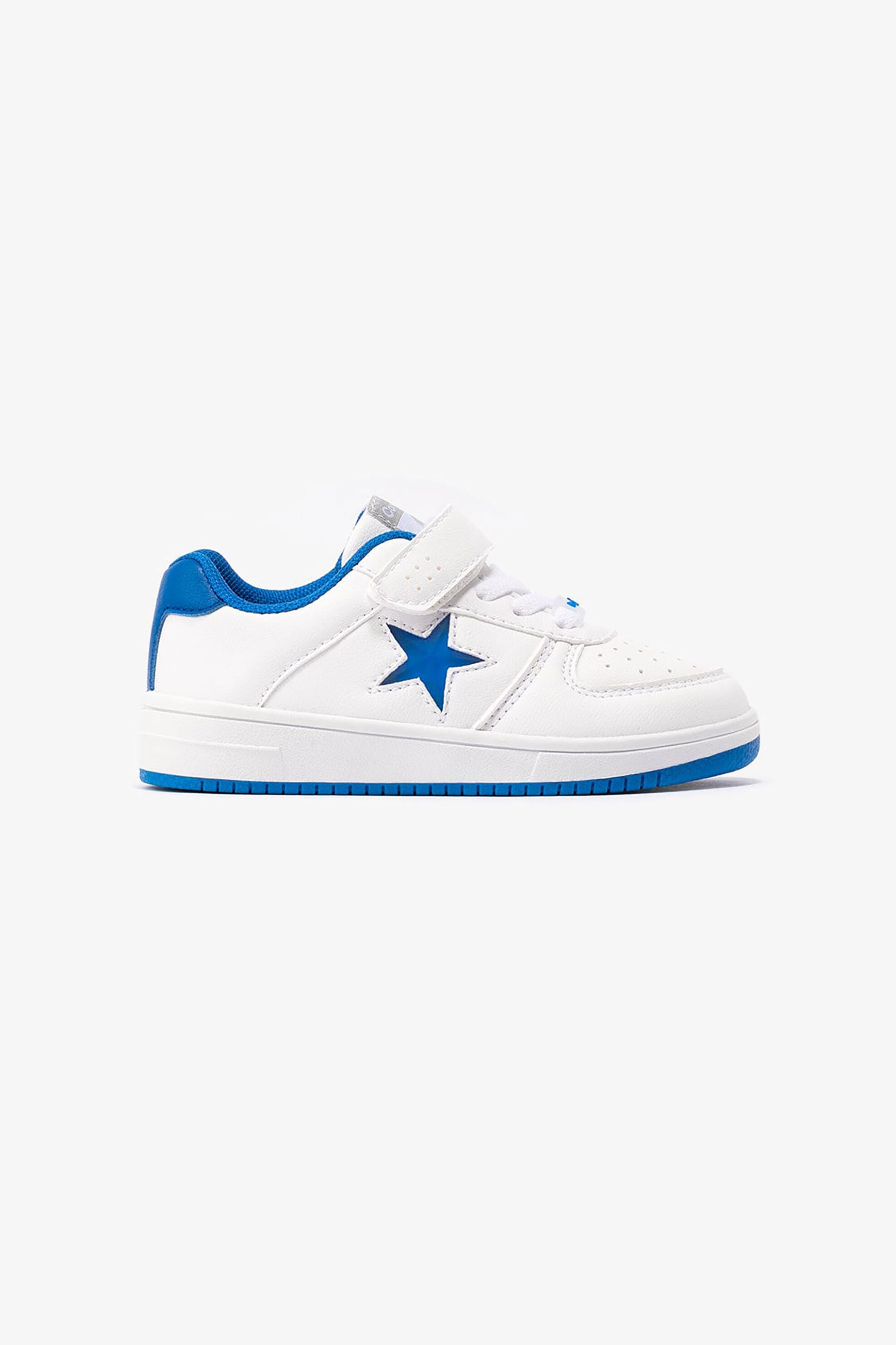 CONGUITOS Conguitos παιδικά sneakers με διακοσμητικό αστεράκι που φωτίζει - NV122411 Λευκό
