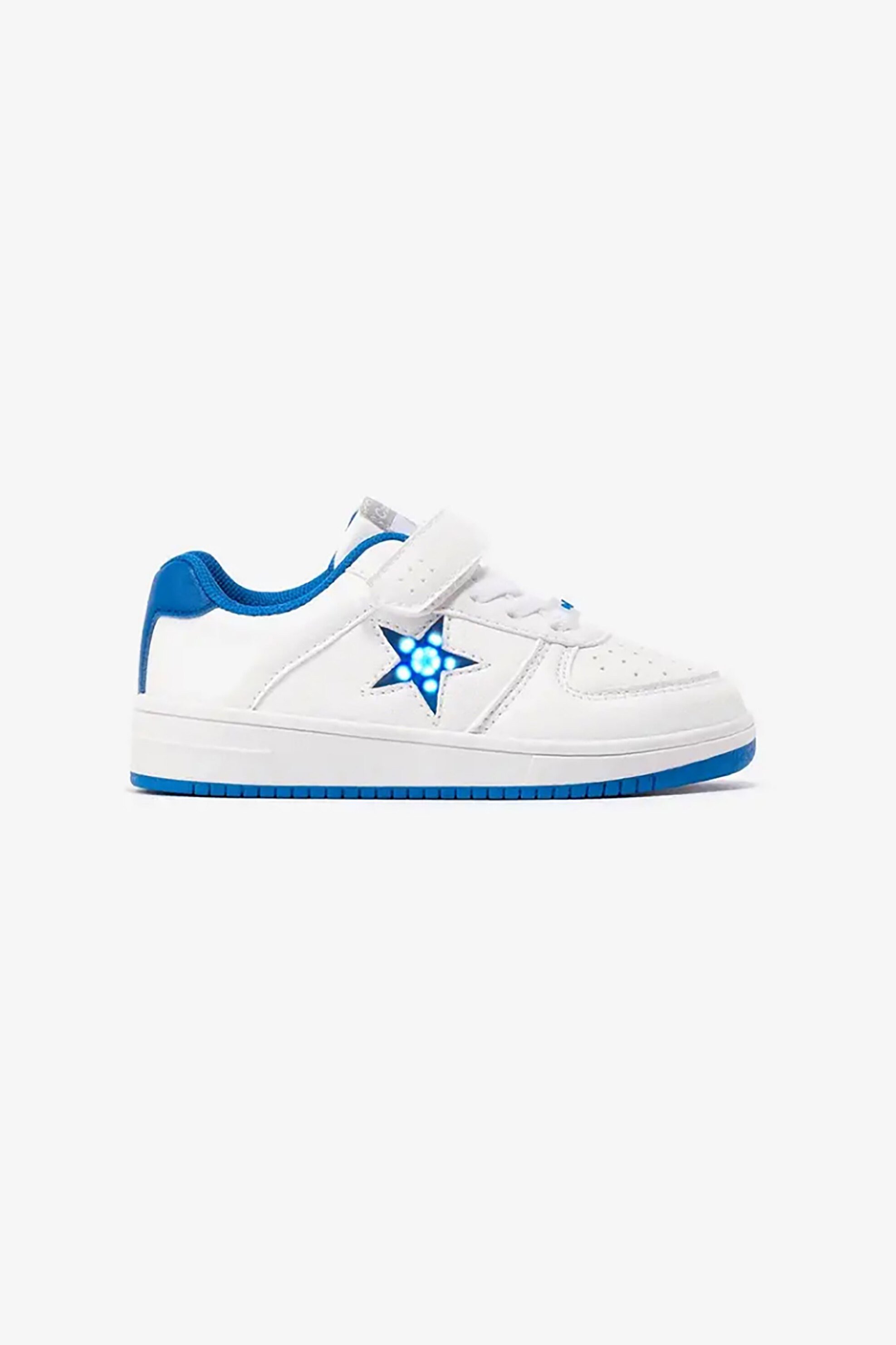 Conguitos παιδικά sneakers με διακοσμητικό αστεράκι που φωτίζει - NV122411 Λευκό φωτογραφία