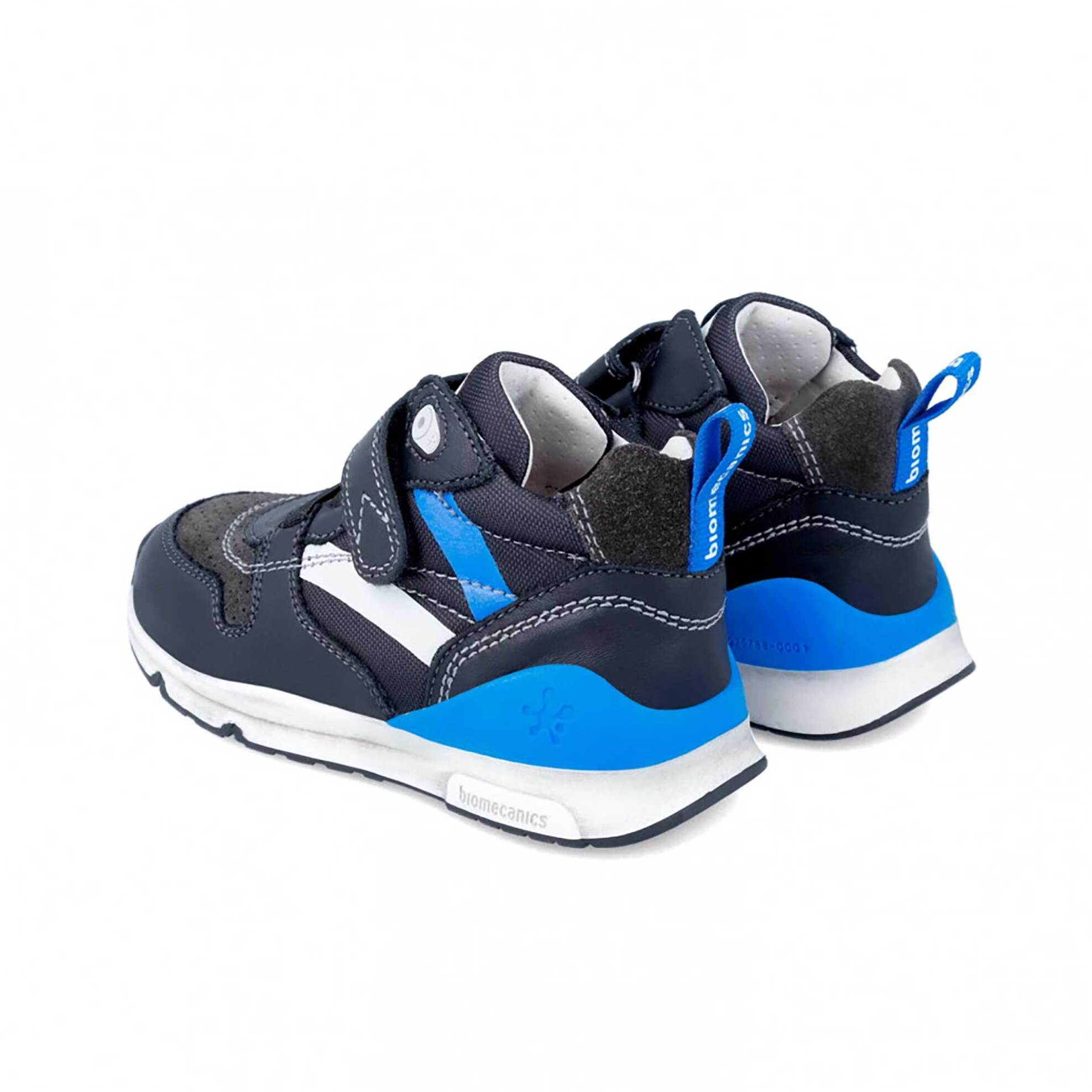 Biomecanics Παιδικά Sneakers με Velcro Και Suede Λεπτομέρειες (28-31) - 231232-1 Μπλε Σκούρο