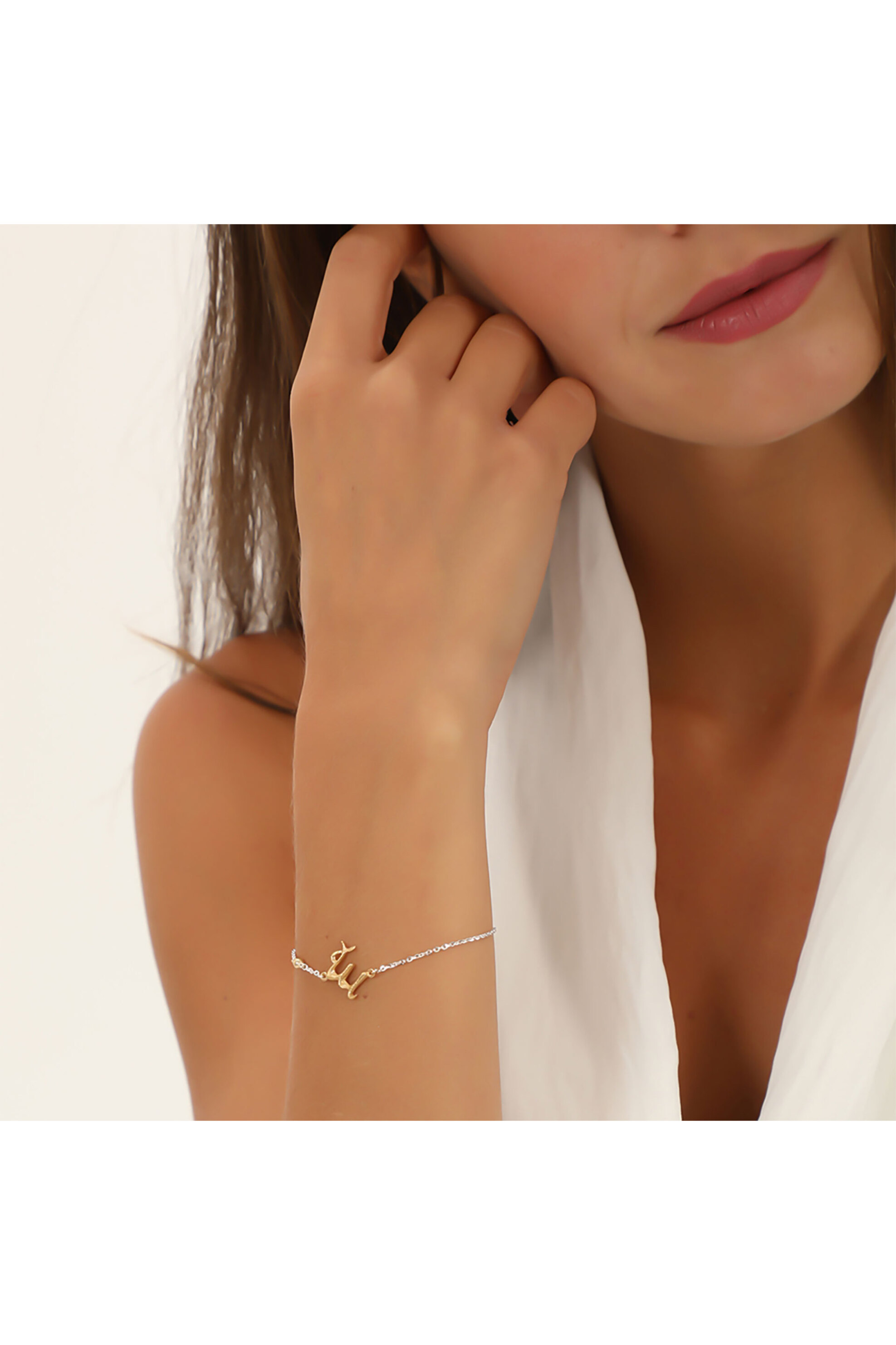 Folli Follie γυναικείο ασημένιο βραχιόλι αλυσίδα με το ζώδιο Παρθένος "Star Sign" - 1B23S051Y Ασημί φωτογραφία