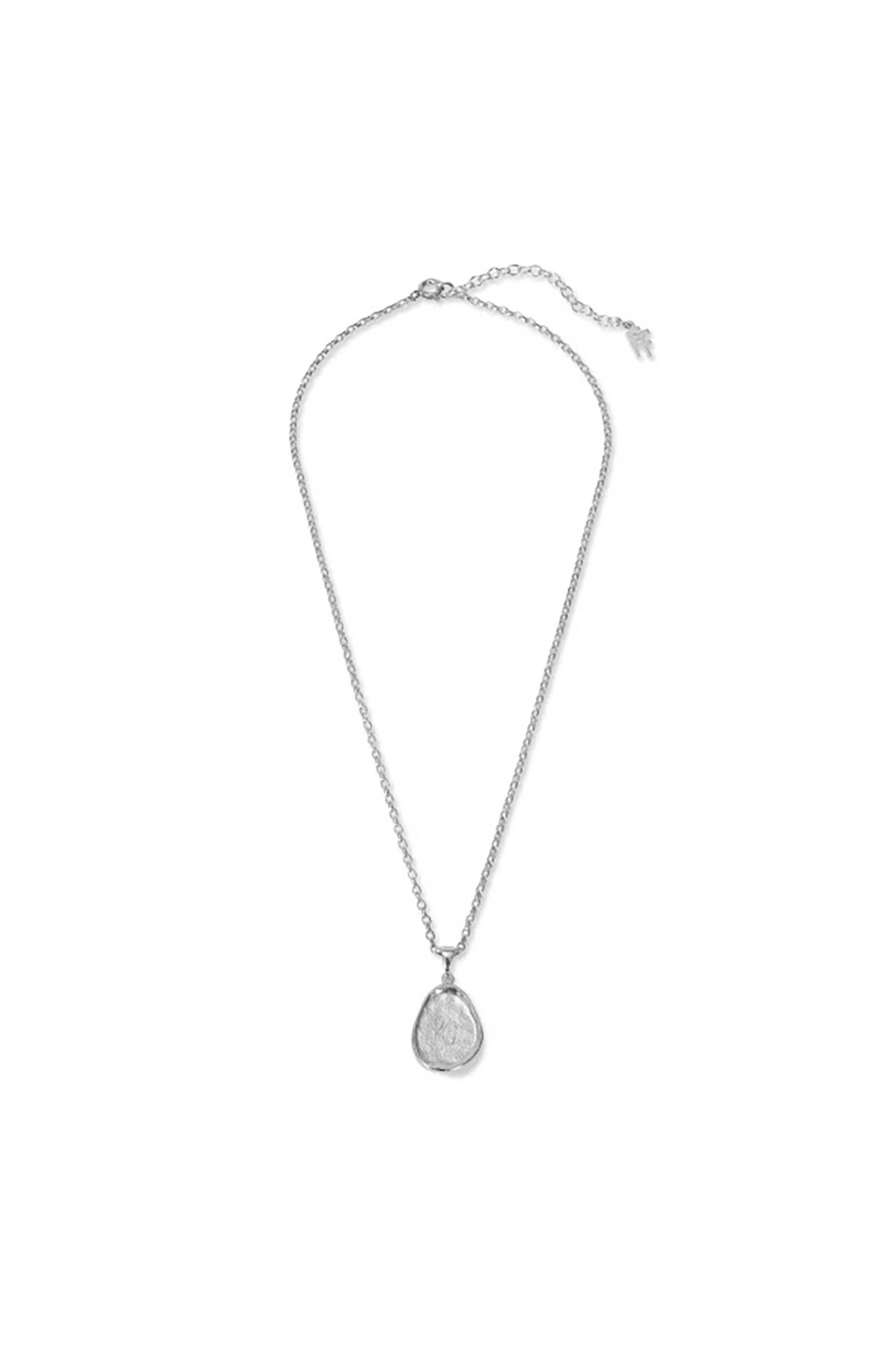 Folli Follie γυναικείο ασημένιο κολιέ με σχέδιο στάχυ "Lucky Charm 2026" - 1N25S189 Ασημί