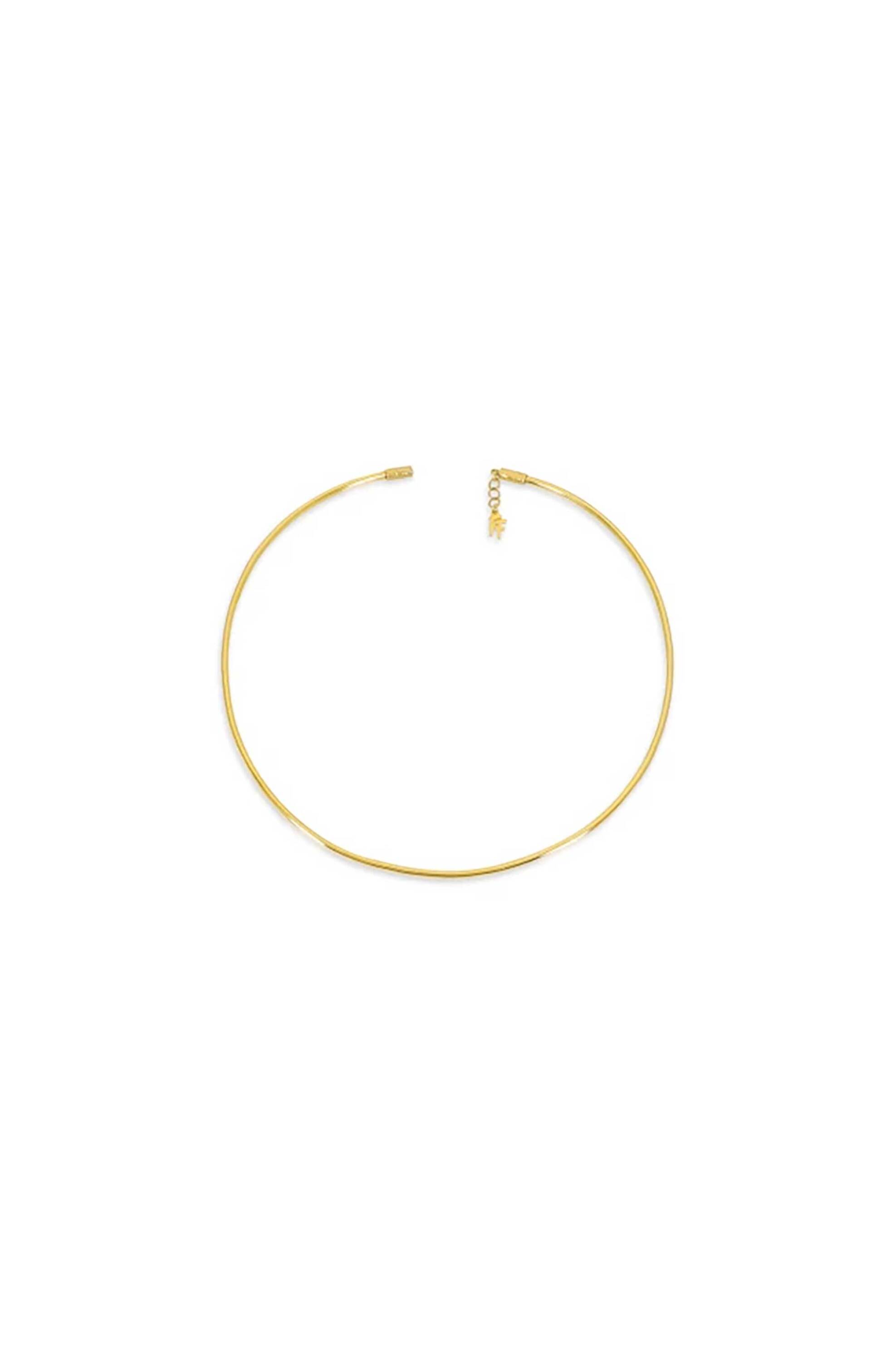 Folli Follie γυναικείο επίχρυσο σταθερό κολιέ "Anima Olea" - 1N25S187Y Χρυσό