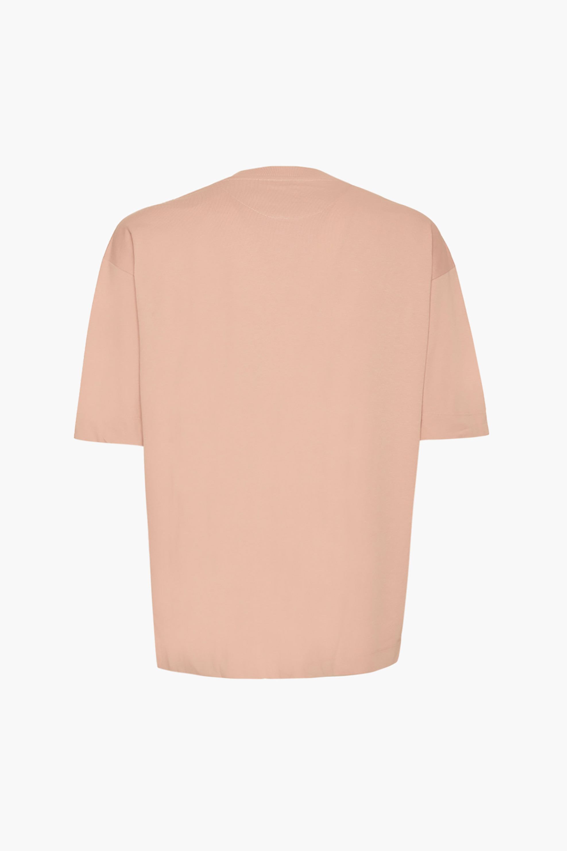 Sseinse ανδρικό T-shirt με κέντημα στο στήθος - TE2680SS 124 Σομόν φωτογραφία