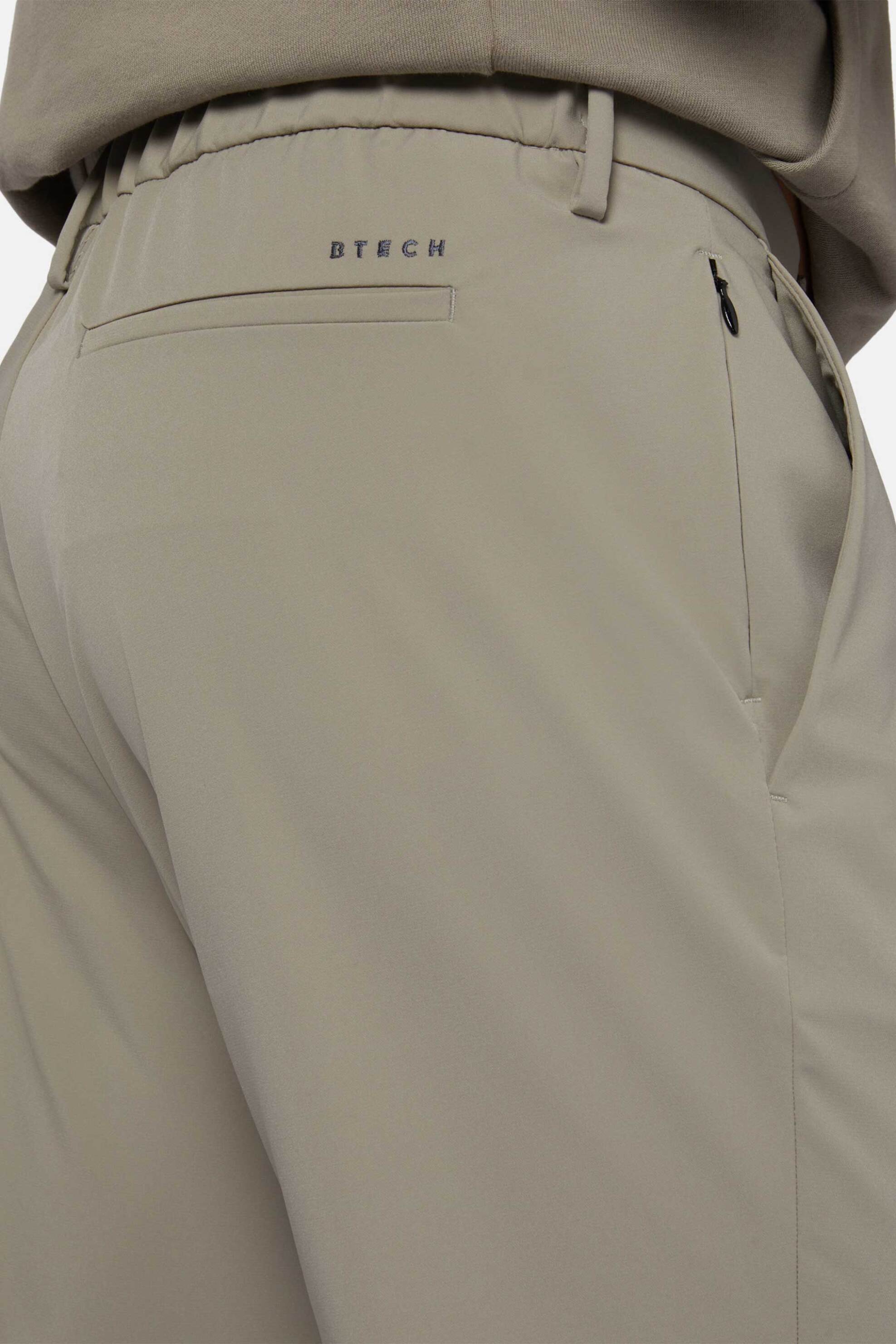 Boggi Milano Ανδρικό Παντελόνι Μονόχρωμο Regular Fit - Bo24P011702 Μπεζ