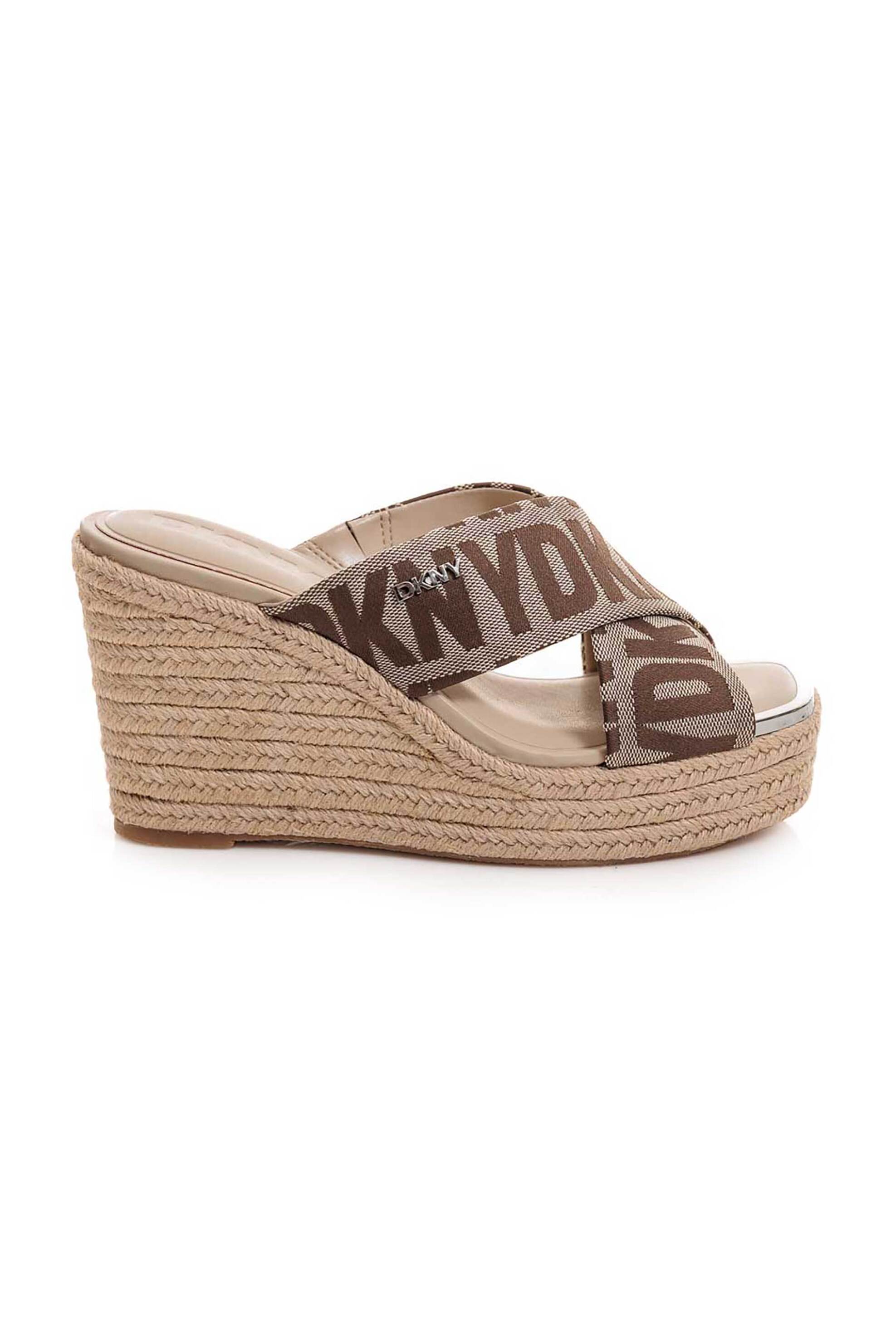 DKNY γυναικείες εσπαντρίγιες με λογότυπο "Maryn" - K1469540 Μπεζ