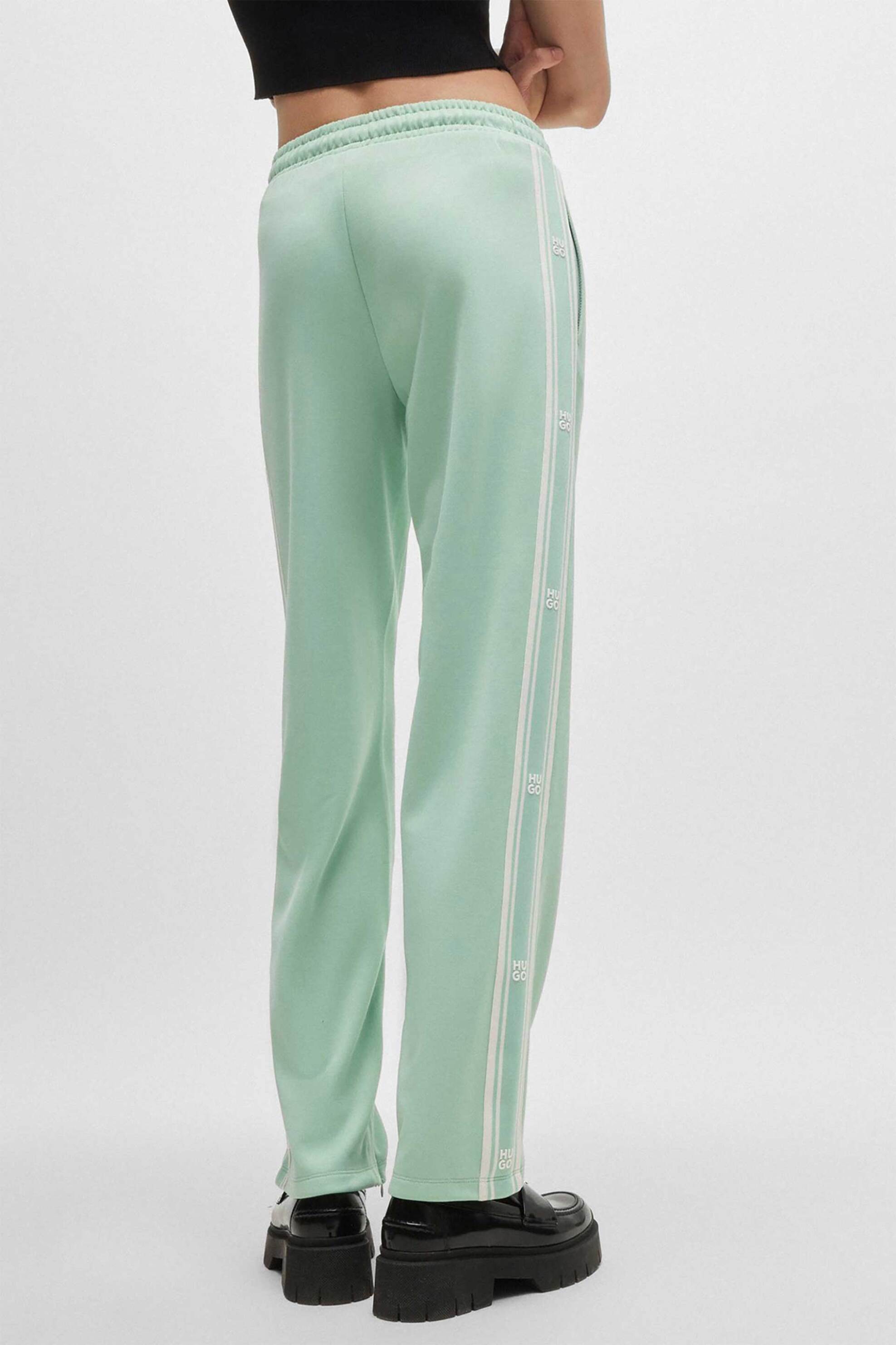 Hugo Boss γυναικείο παντελόνι φόρμας μονόχρωμο "Νamille" - 50517117 Βεραμάν φωτογραφία