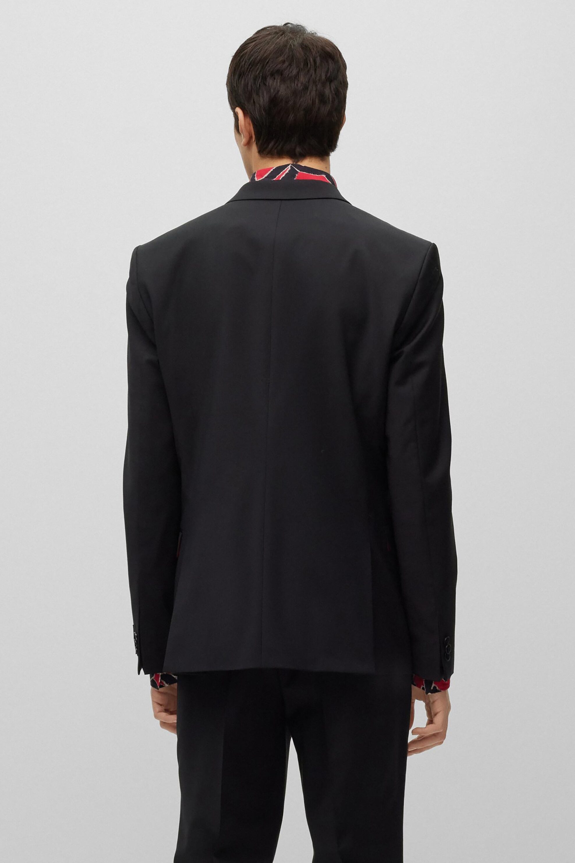 Hugo Boss ανδρικό σετ ρούχων με σακάκι και παντελόνι Extra Slim Fit "Arti/Hesten" (2 τεμάχια) - 50450994 Μαύρο φωτογραφία