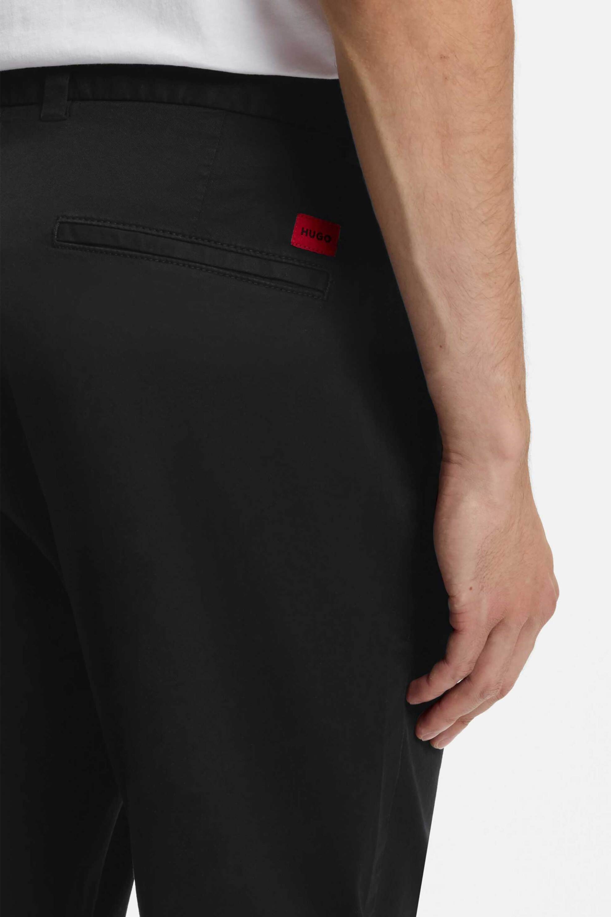 Hugo Ανδρικό Παντελόνι Chino Slim Fit David - 50530886 Μαύρο