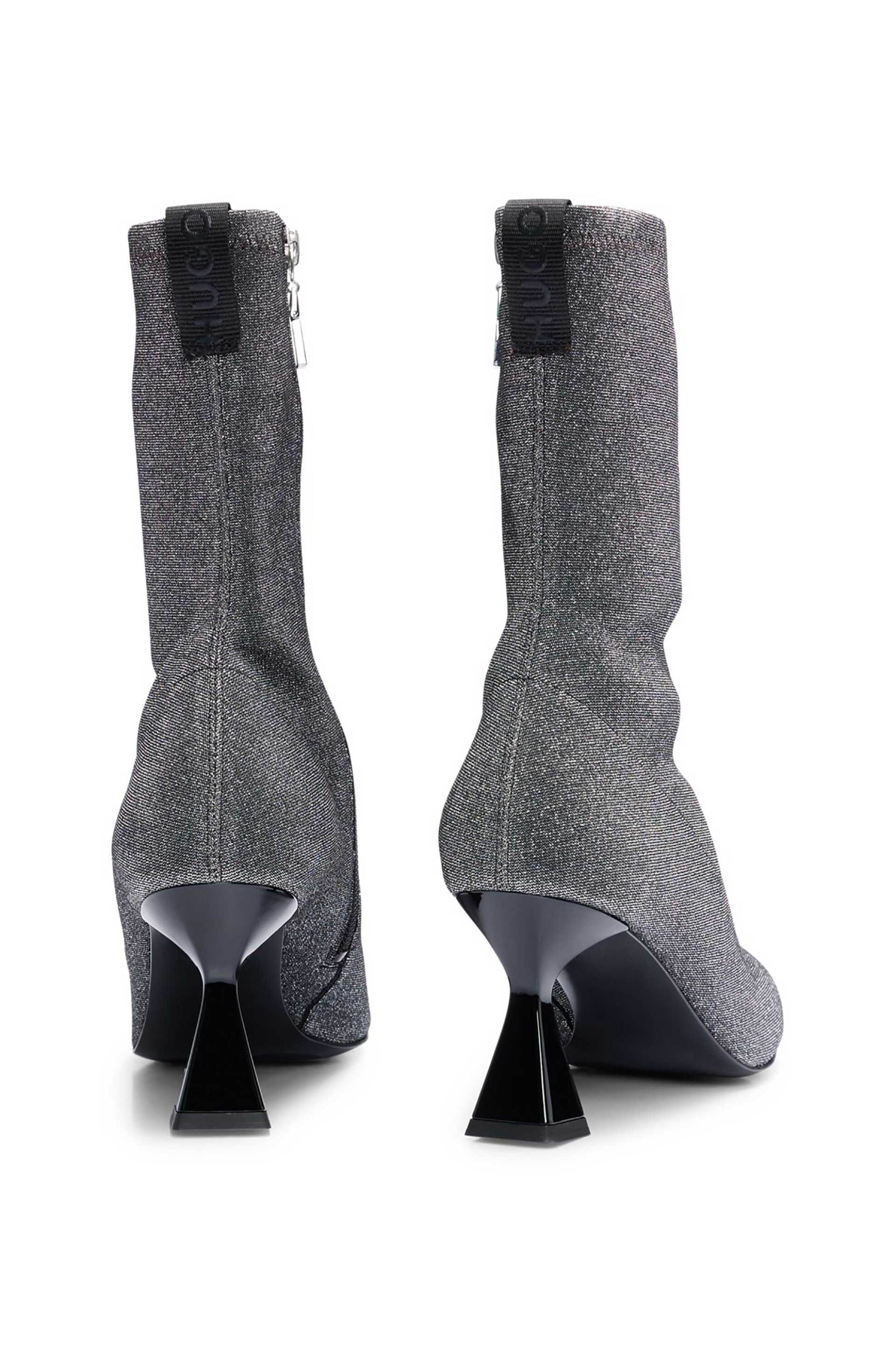 Hugo Boss γυναικεία μποτάκια "Rebecca" - 50504260 Γκρι φωτογραφία