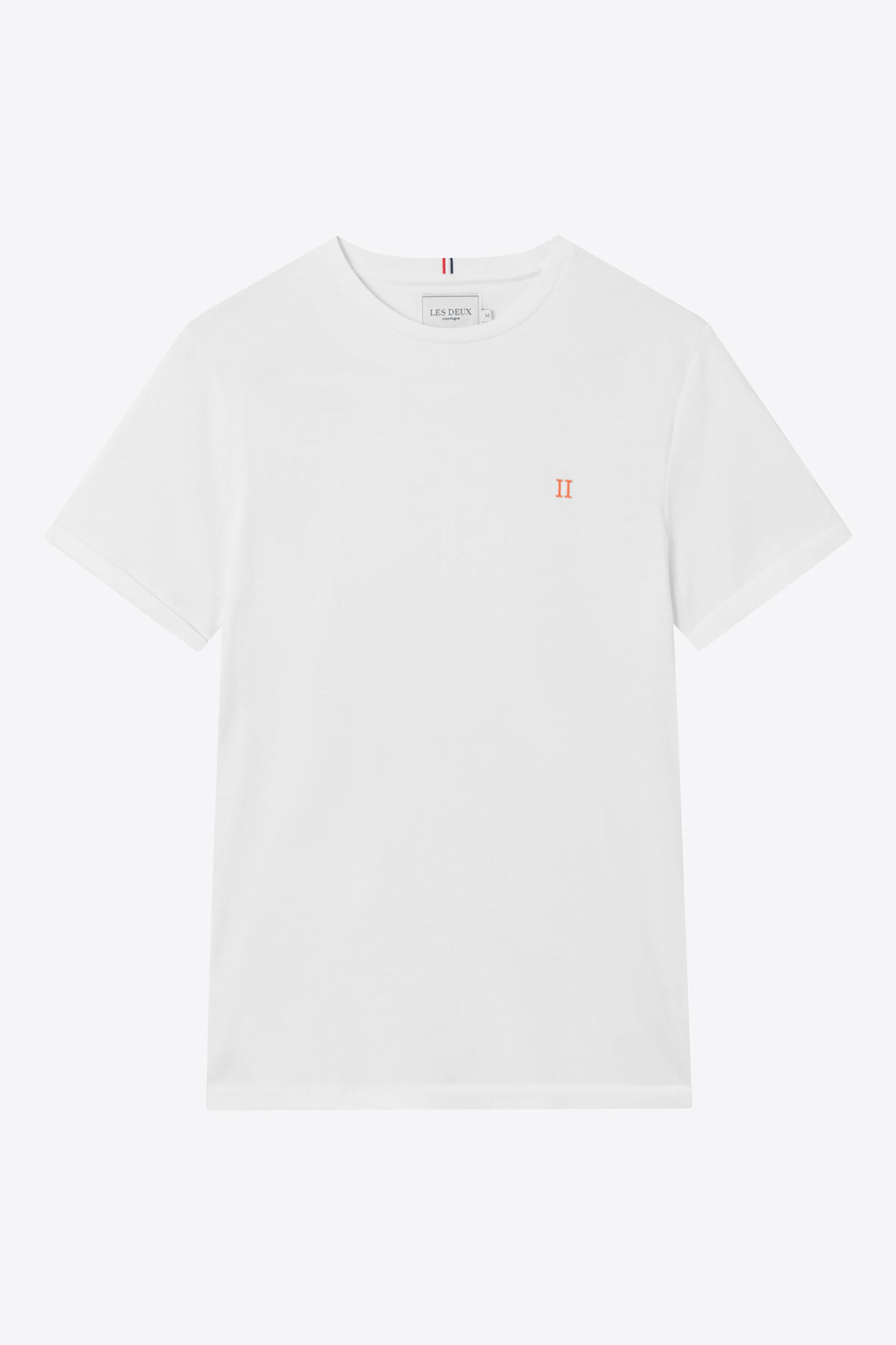 LES DEUX Les Deux ανδρικό T-shirt Slim Fit "Nørregaard" - LDM101008 Λευκό