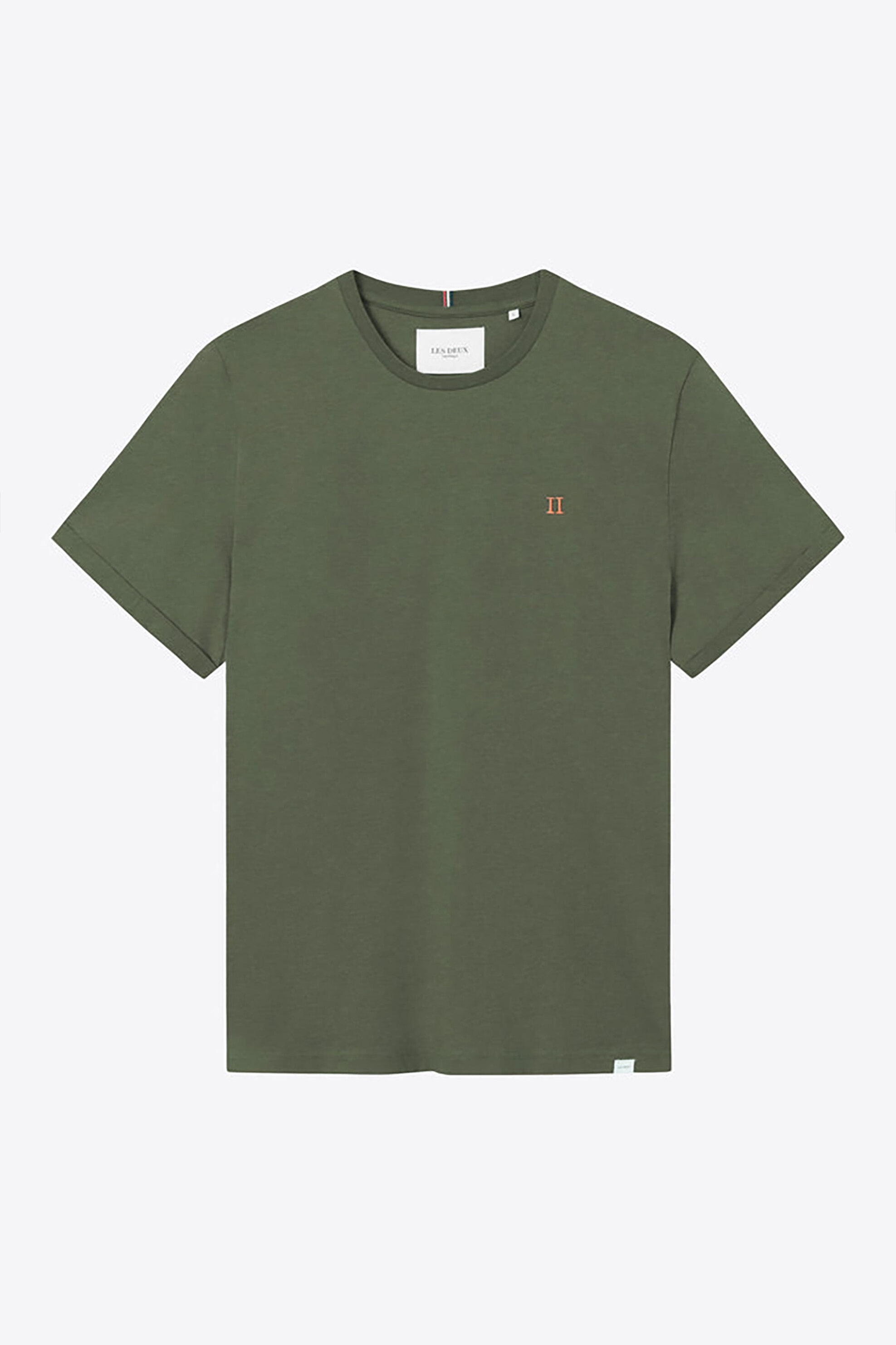Άνδρας > ΡΟΥΧΑ > Μπλούζες > T-Shirts Les Deux ανδρικό T-shirt Slim Fit "Nørregaard" - LDM101008 Λαδί