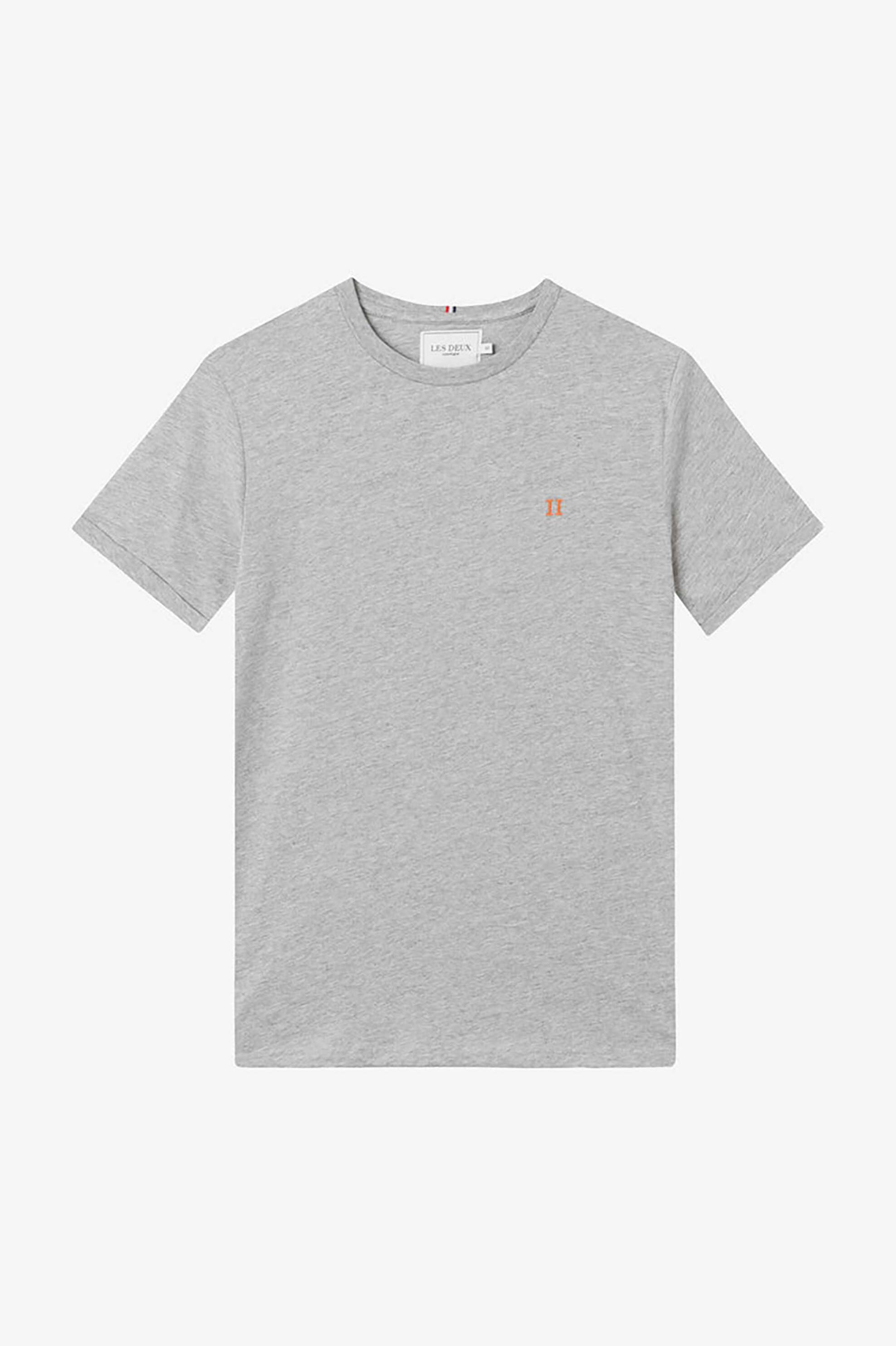Ανδρική Μόδα > Ανδρικά Ρούχα > Ανδρικές Μπλούζες > Ανδρικά T-Shirts Les Deux ανδρικό T-shirt Slim Fit "Nørregaard" - LDM101008 Γκρι