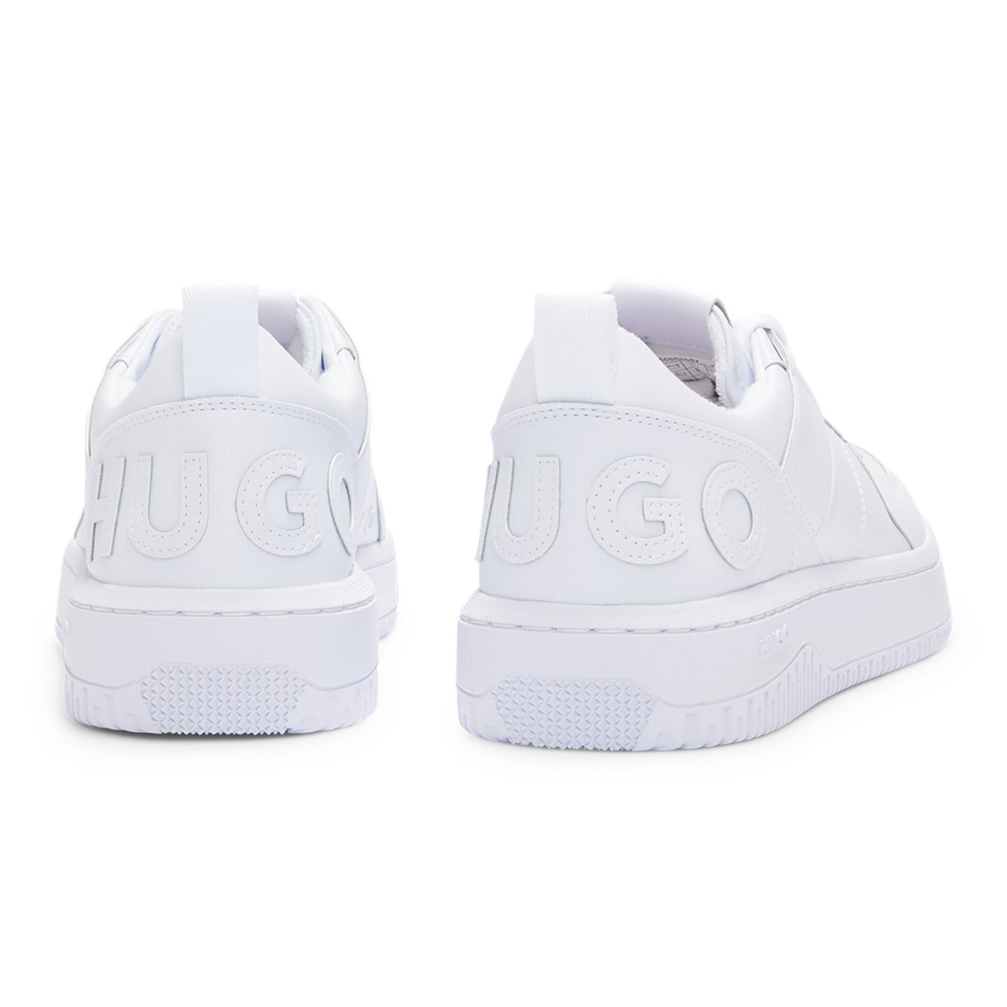 Hugo Boss Ανδρικά Sneakers Basketball Style Κilian - 50505057 Λευκό