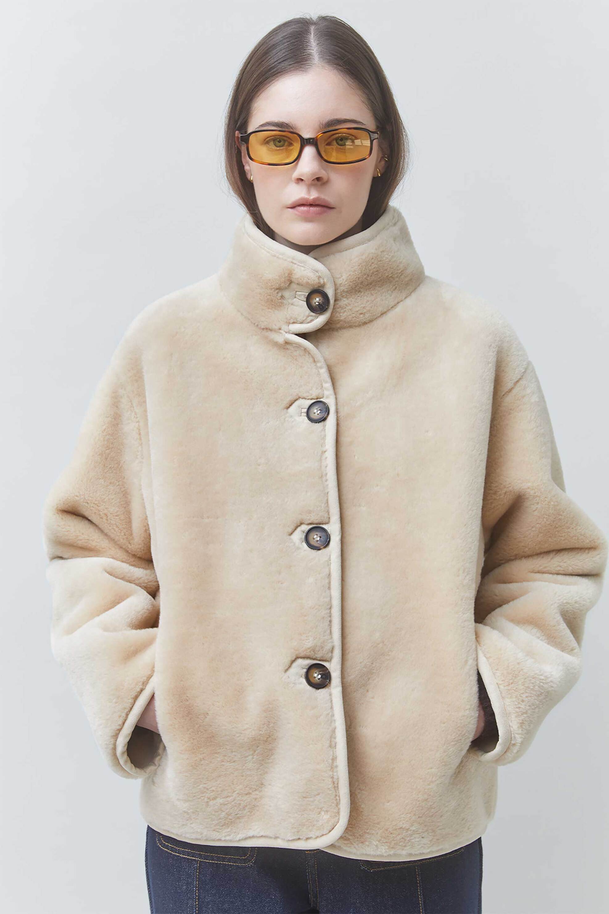 Suncoo Paris γυναικείο jacket faux fur 