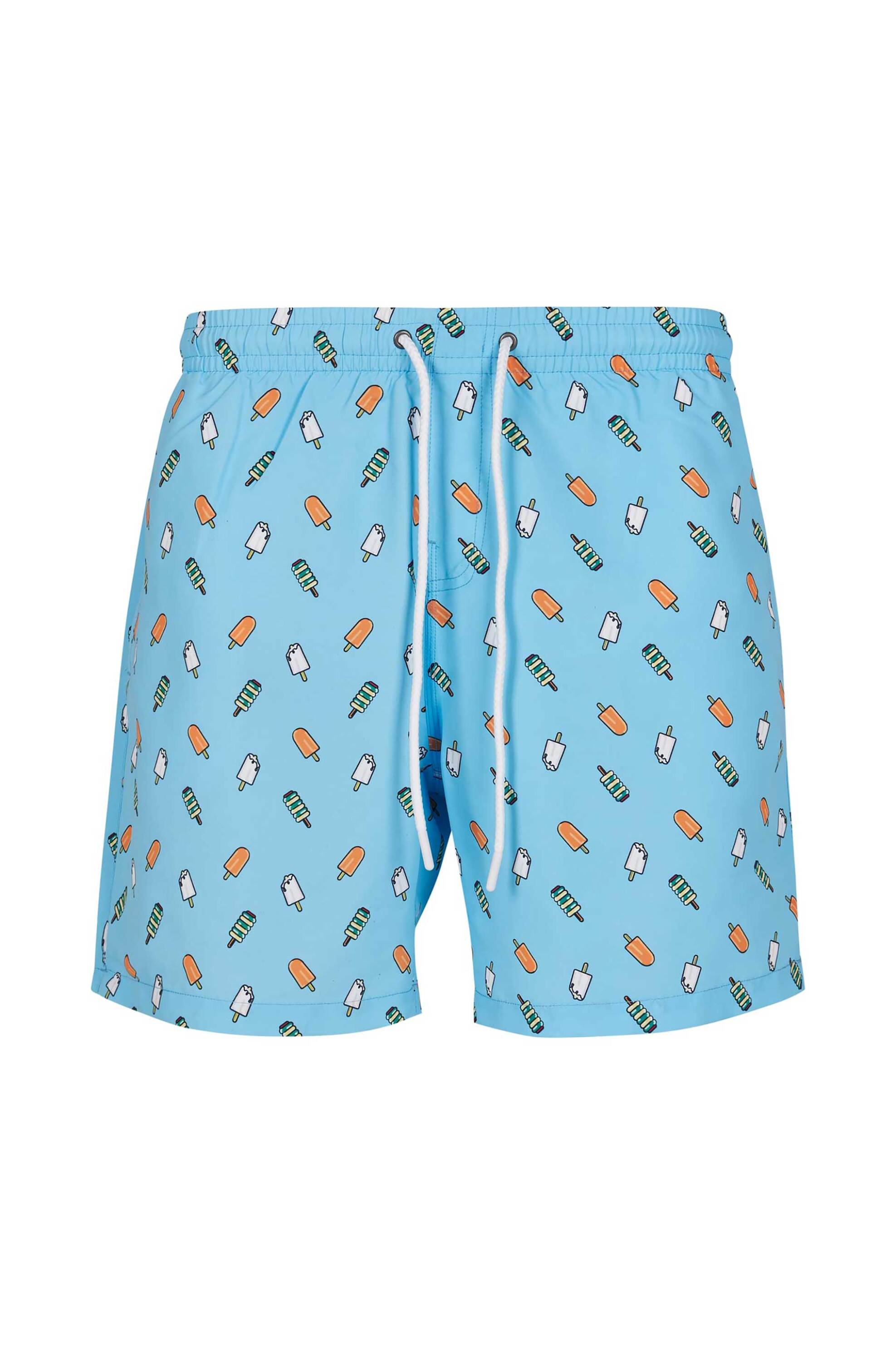 URBAN CLASSICS Urban Classics ανδρικό μαγιό με all-over print - TB2679
