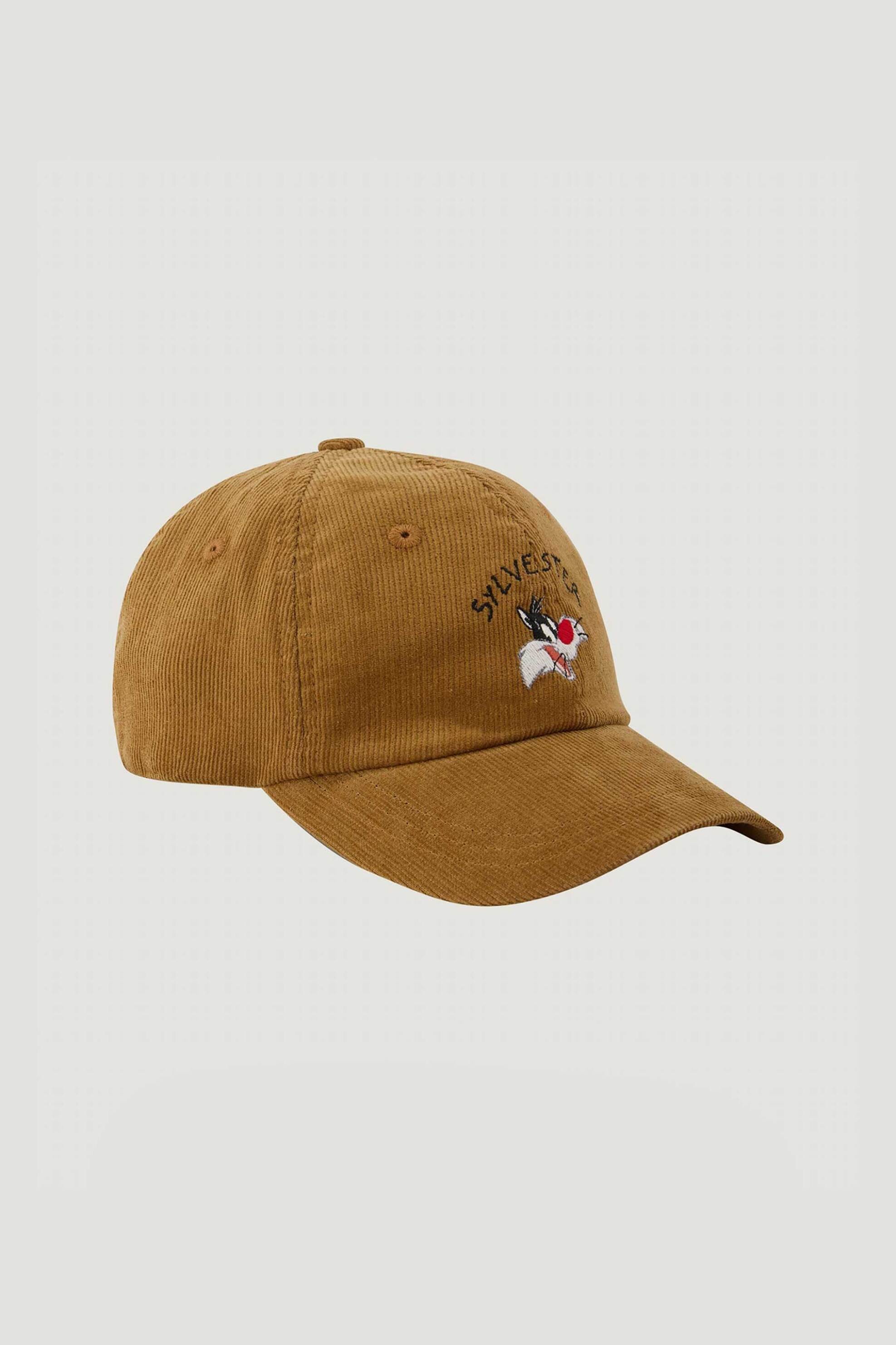 Maison Labiche ανδρικό βαμβακερό καπέλο μονόχρωμο με Looney Tunes Sylvester print "Sylvester Beaumont" - RABEAUMONTSYL Ταμπά