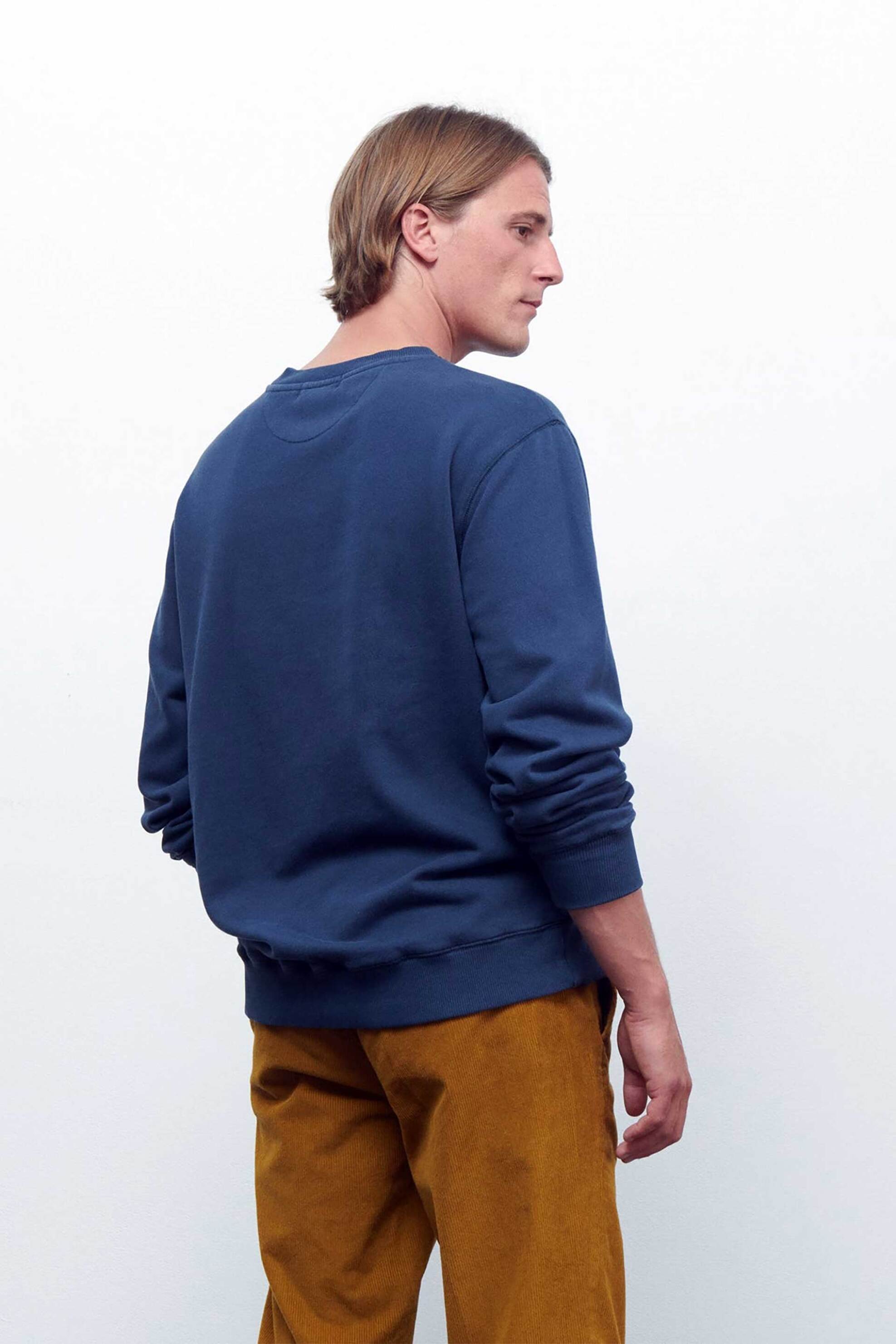 Maison Labiche ανδρικό φούτερ "Mini Manufacture Charonne" - RMCHARONMANUF Μπλε Σκούρο φωτογραφία