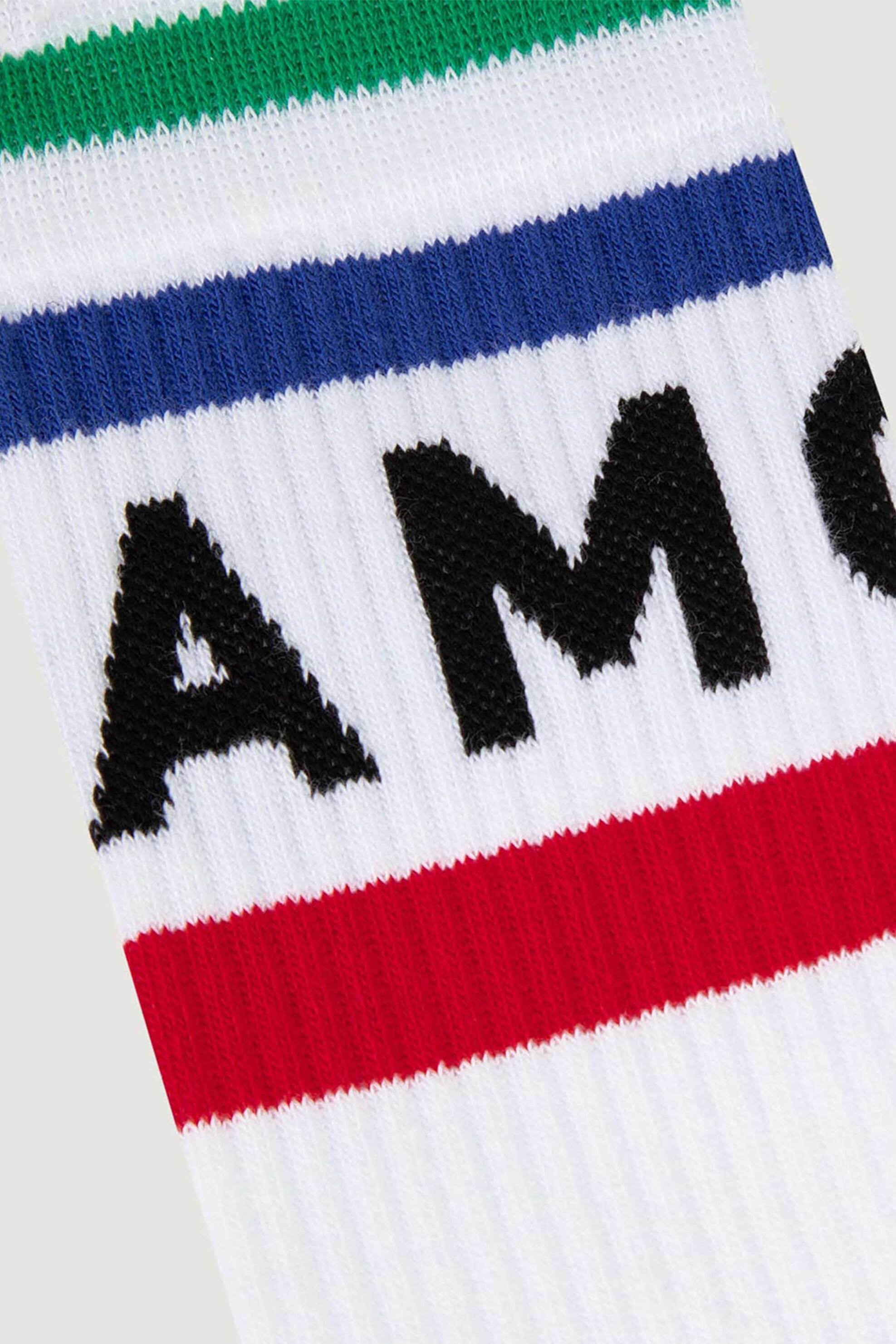 Maison Labiche ανδρικές κάλτσες "Amour Toujours Gasnier" - KASAMOURTJRS Λευκό φωτογραφία