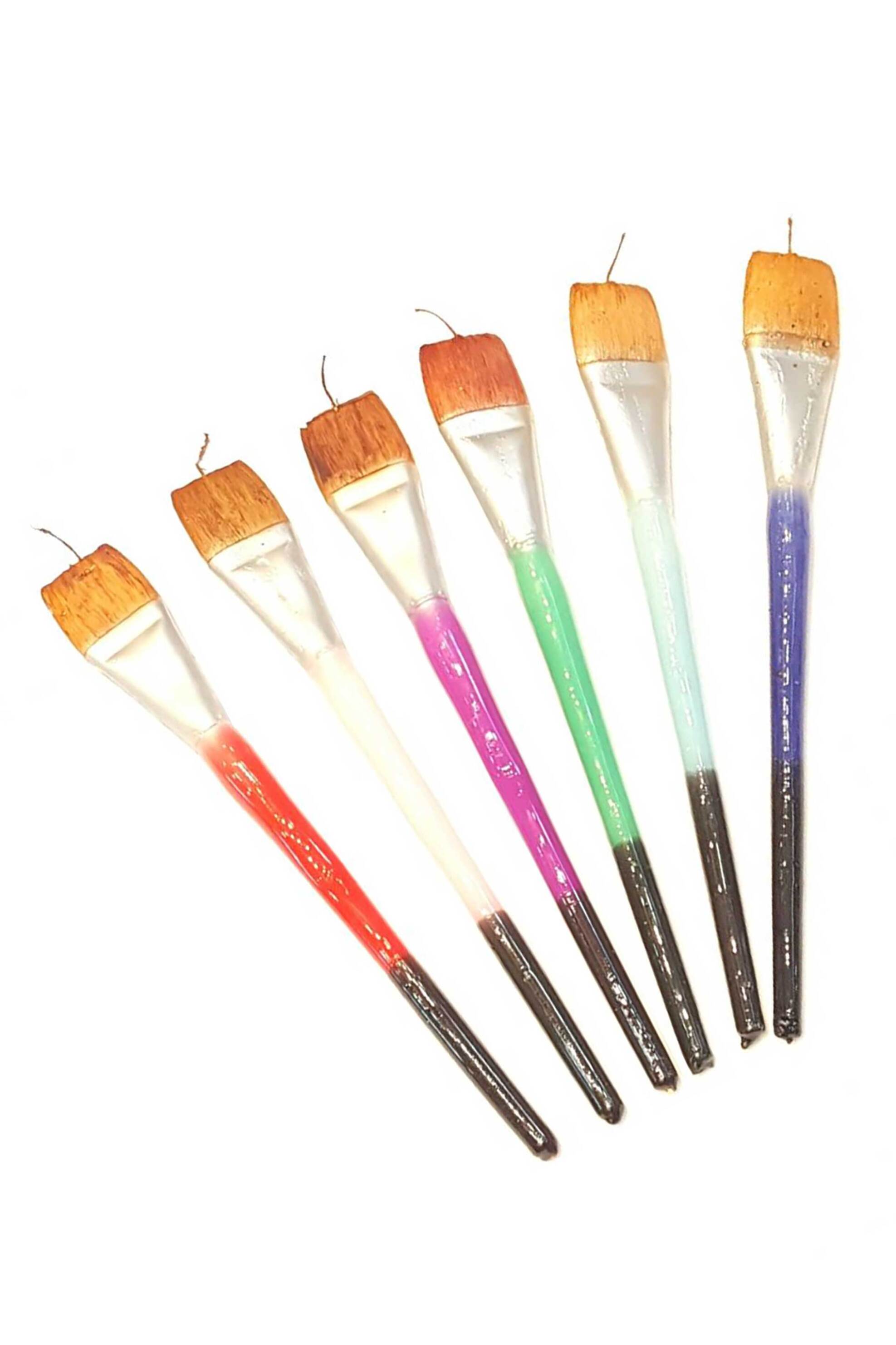 Manos Candles πασχαλινή λαμπάδα "Paintbrush Flat" - 4177