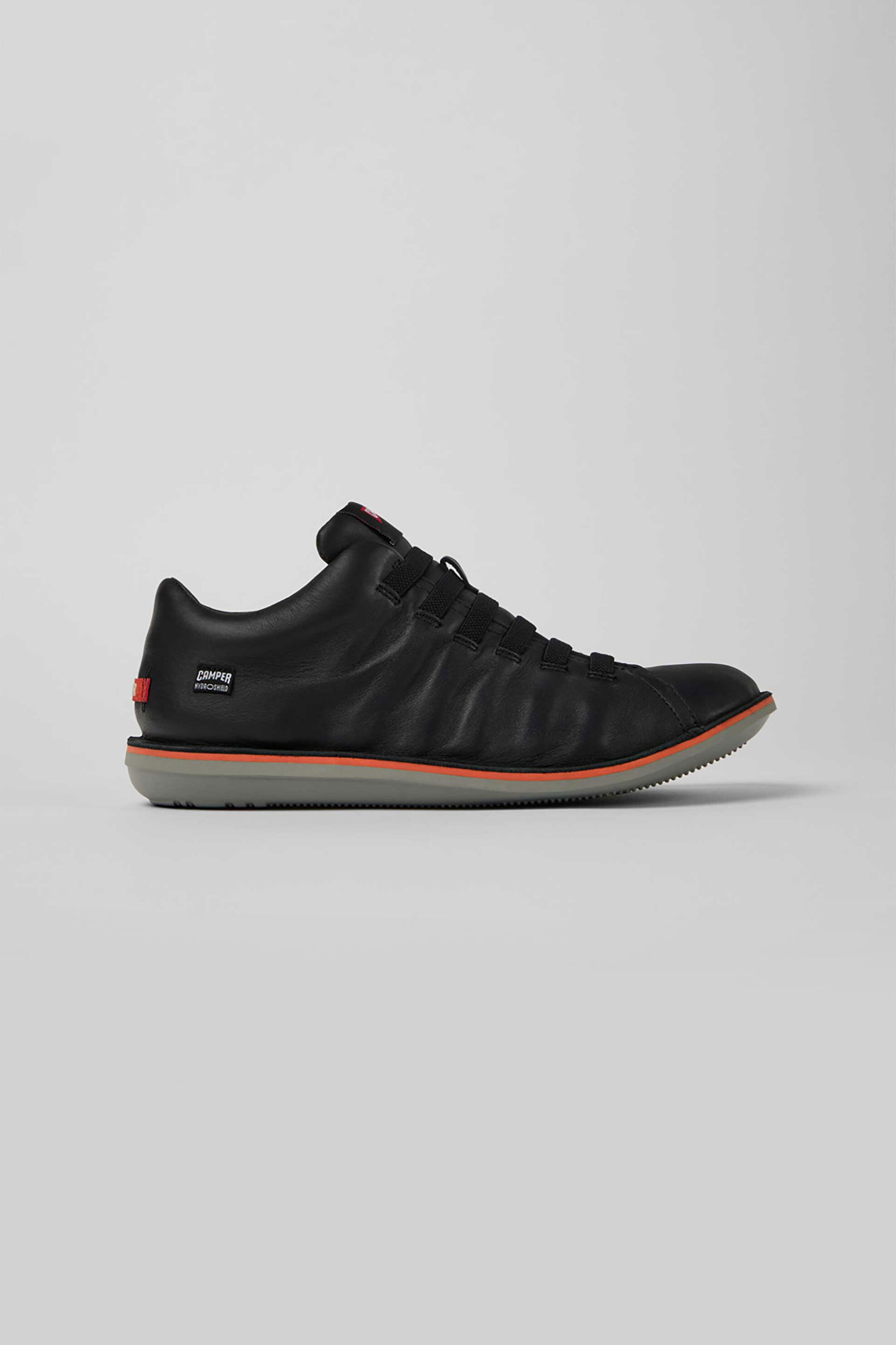 Camper ανδρικά sneakers μονόχρωμα με logo patch πίσω "Beetle" - K300479-004 Μαύρο