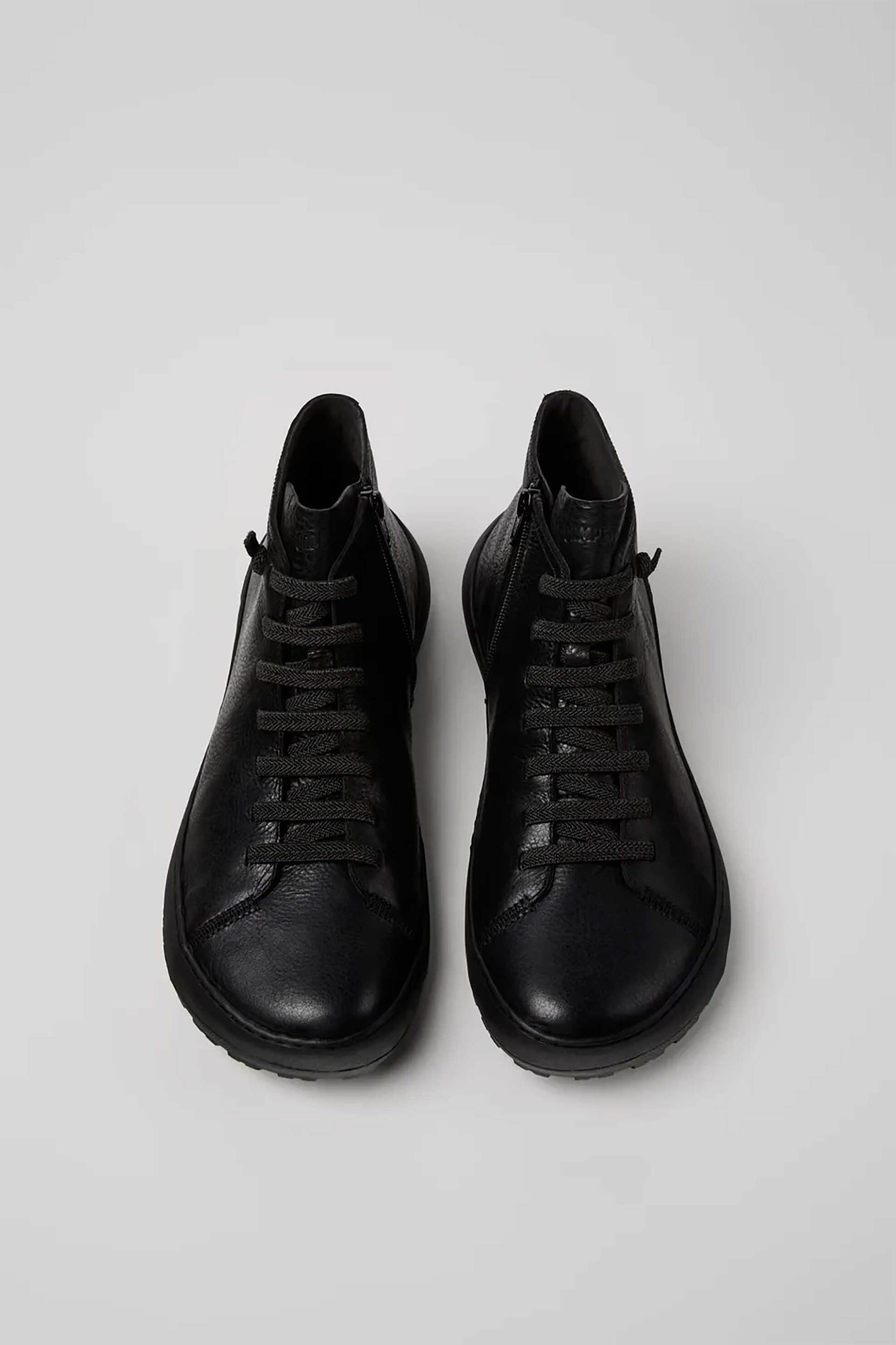 Camper ανδρικά δερμάτινα μποτάκια "Peu Serra" - K300541-001 Μαύρο φωτογραφία