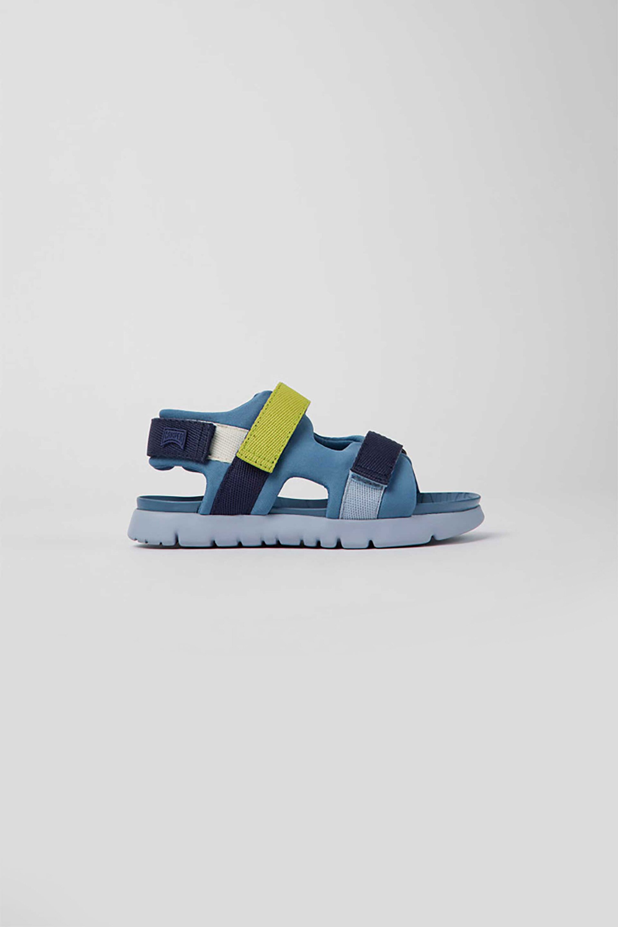 CAMPER Camper παιδικά υφασμάτινα πέδιλα με contrast λεπτομέρειες "Oruga Twins" (28-34) - K800532-003-1 Μπλε