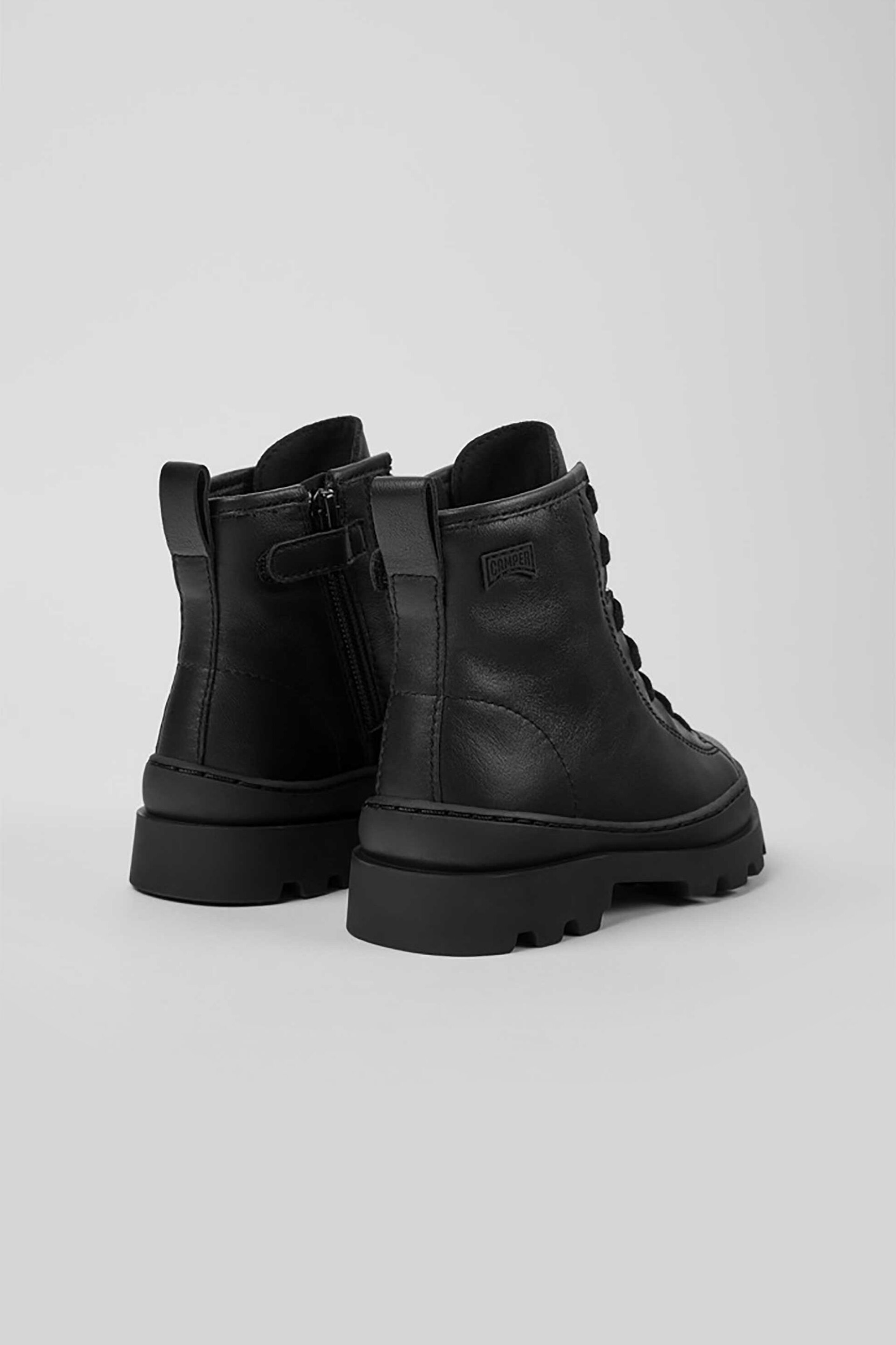 Camper παιδικά δερμάτινα μποτάκια "Brutus" (28-38) - K900179-002-1 Μαύρο φωτογραφία