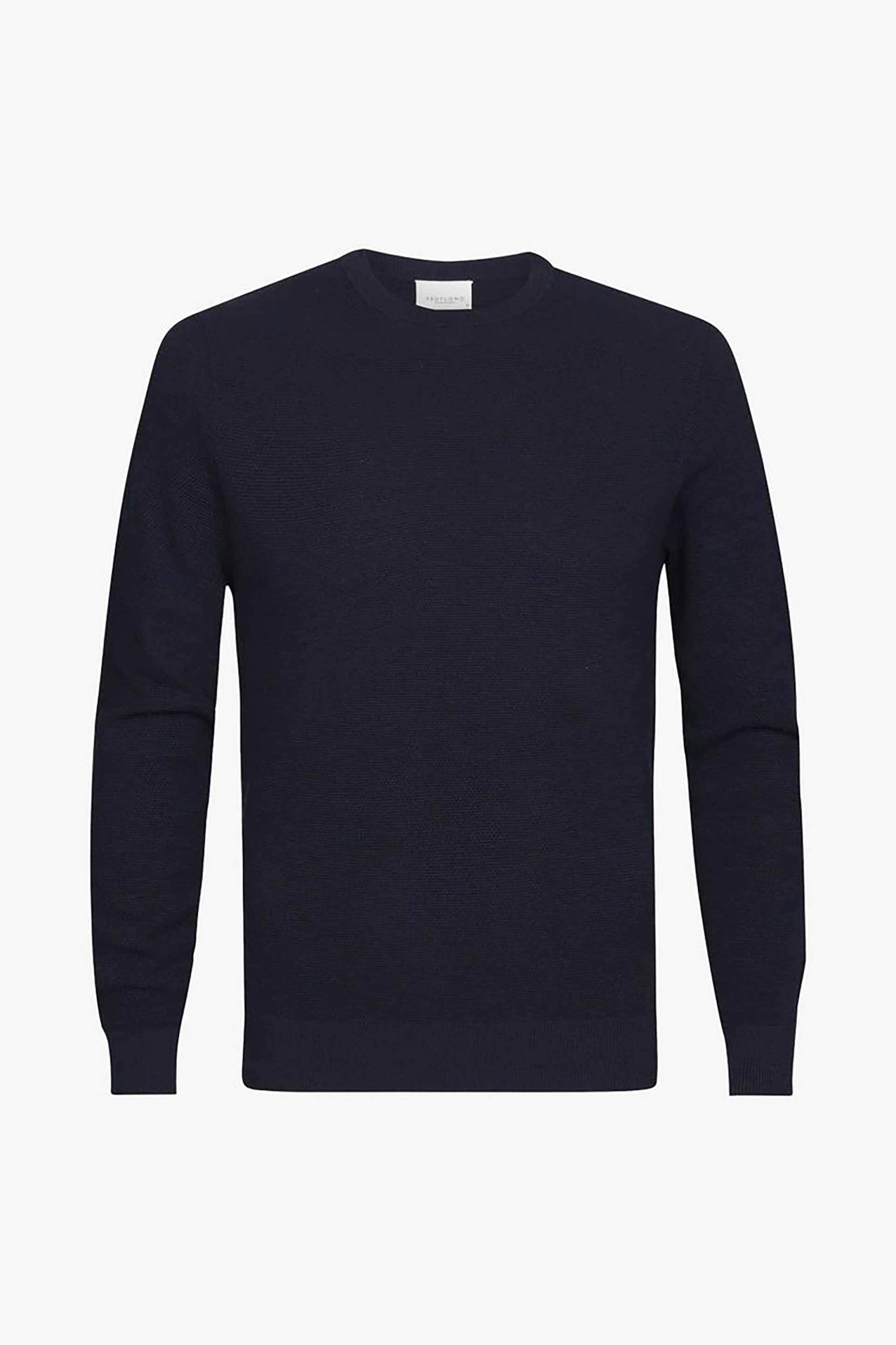 Profuomo ανδρικό πουλόβερ μονόχρωμο - PP2J00007C Σκούρο Μπλε φωτογραφία