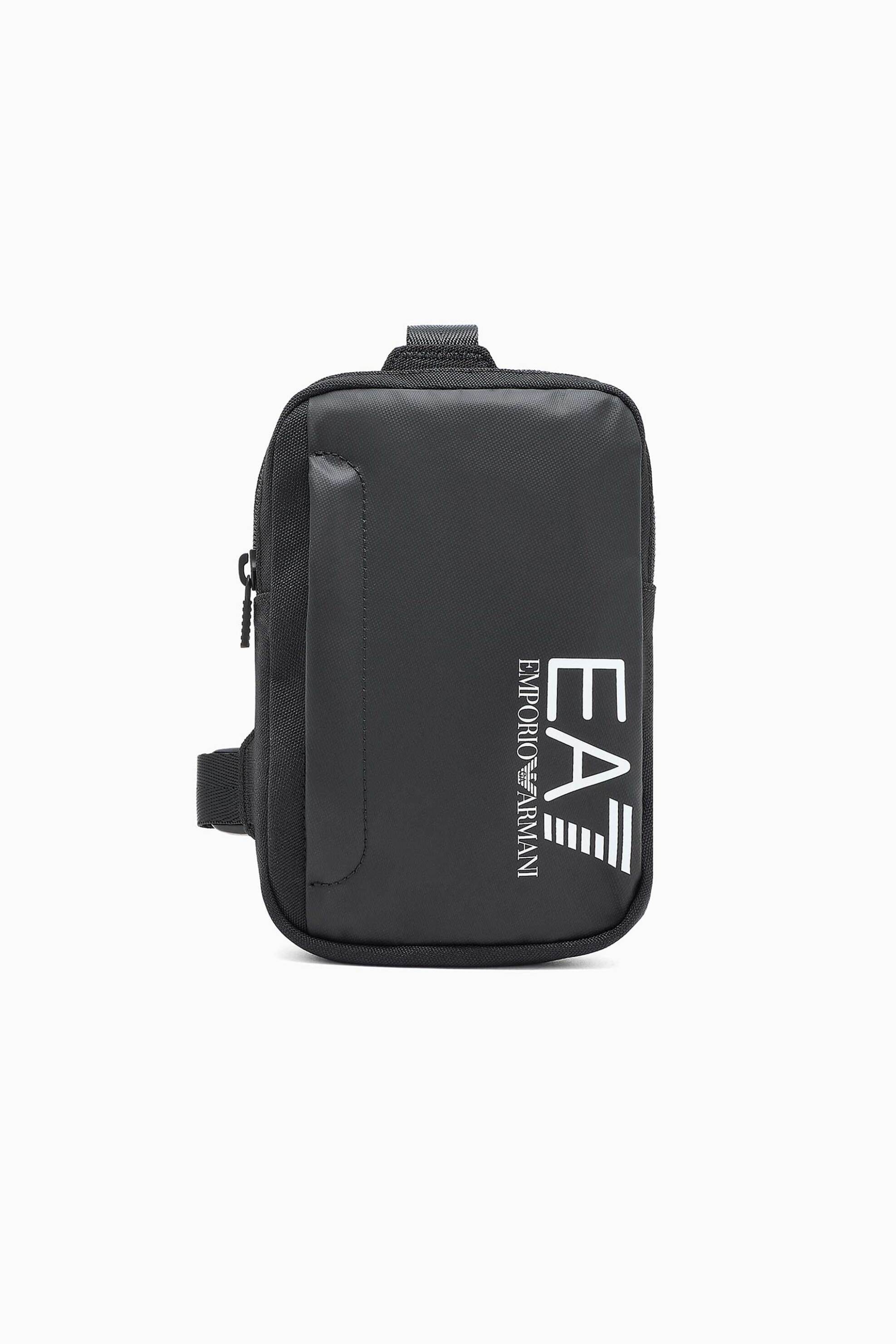 EA7 unisex τσαντάκι crossbody με λογότυπο - 7X000058AF19722 Μαύρο