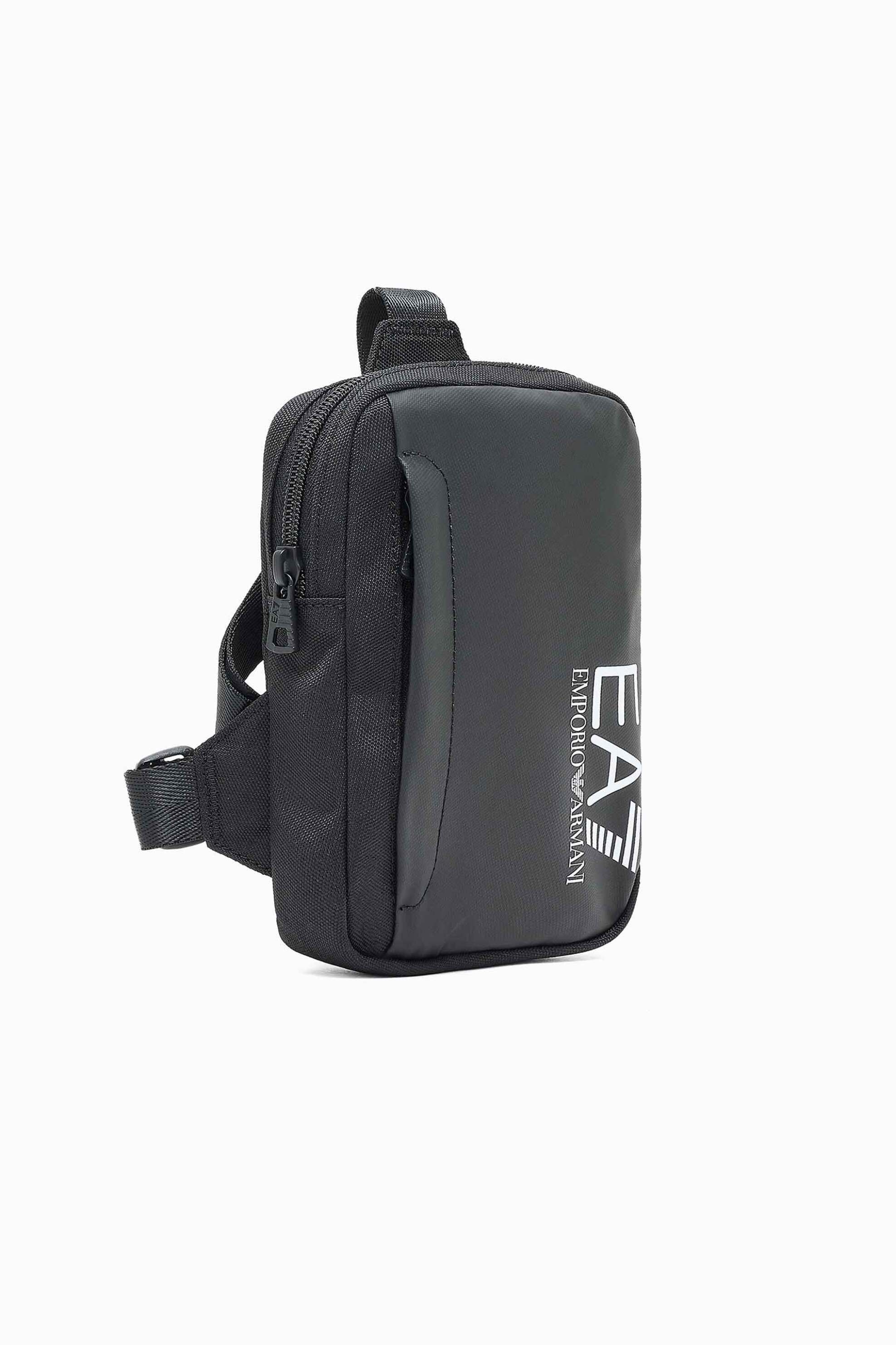 EA7 unisex τσαντάκι crossbody με λογότυπο - 7X000058AF19722 Μαύρο φωτογραφία