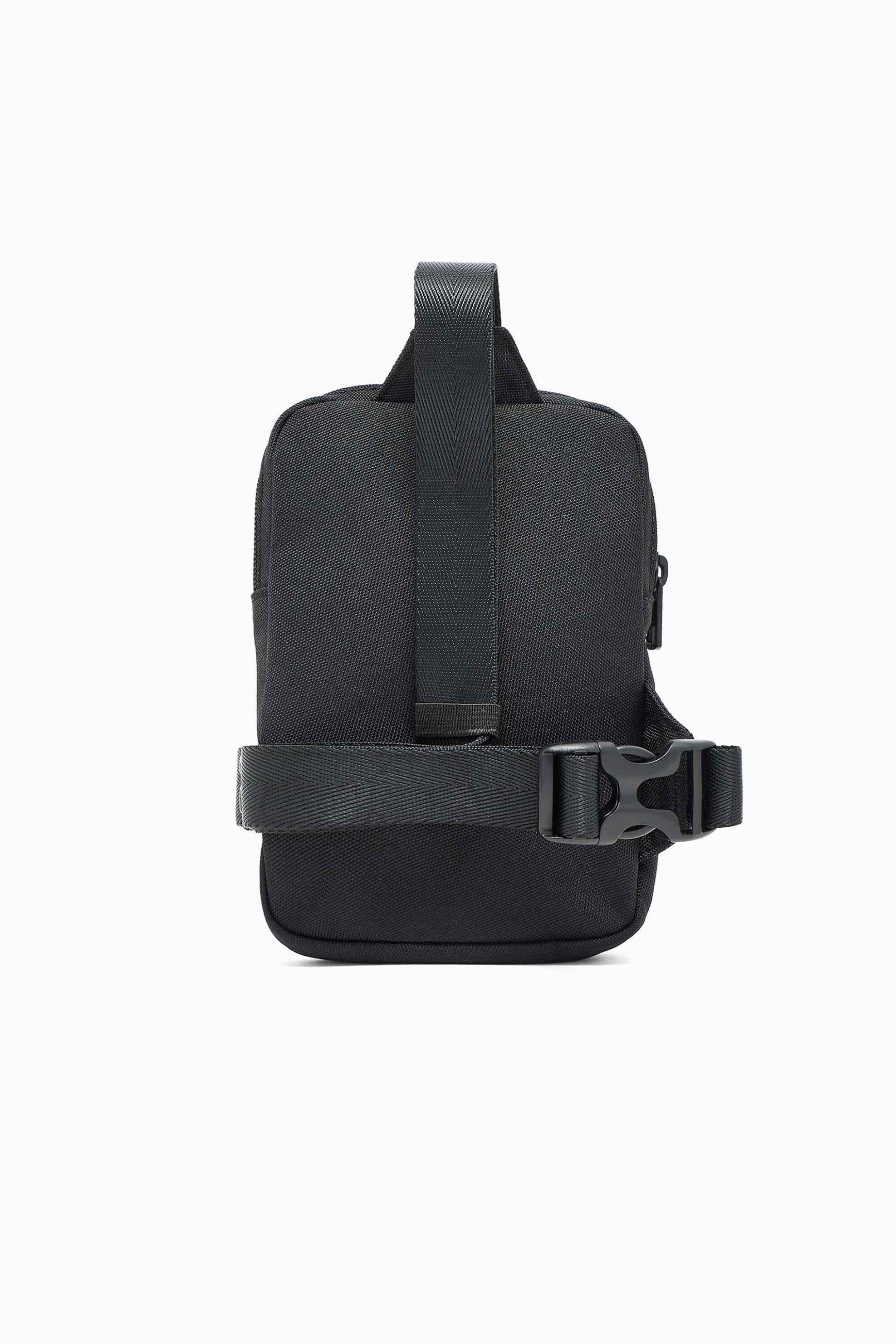 EA7 unisex τσαντάκι crossbody με λογότυπο - 7X000058AF19722 Μαύρο φωτογραφία