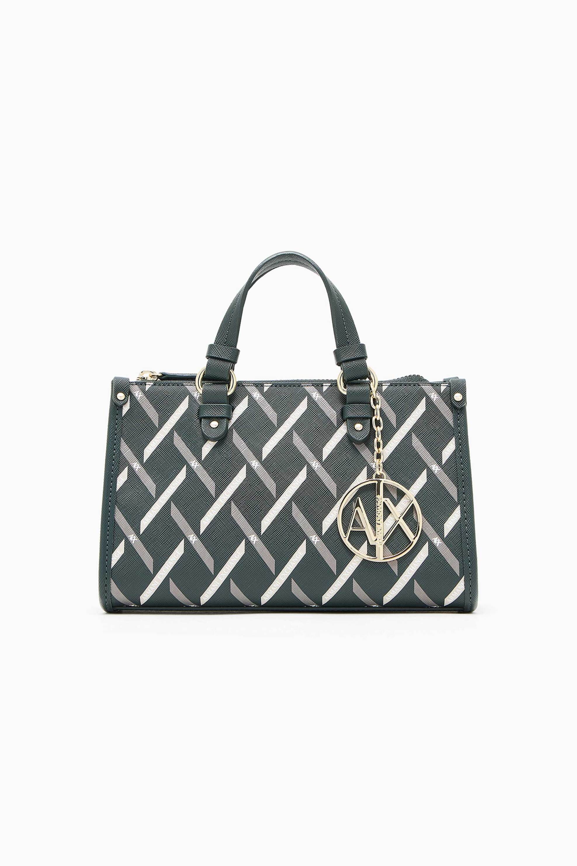 Armani Exchange γυναικείο mini bag crossbody με all-over logo print | ONE SIZE