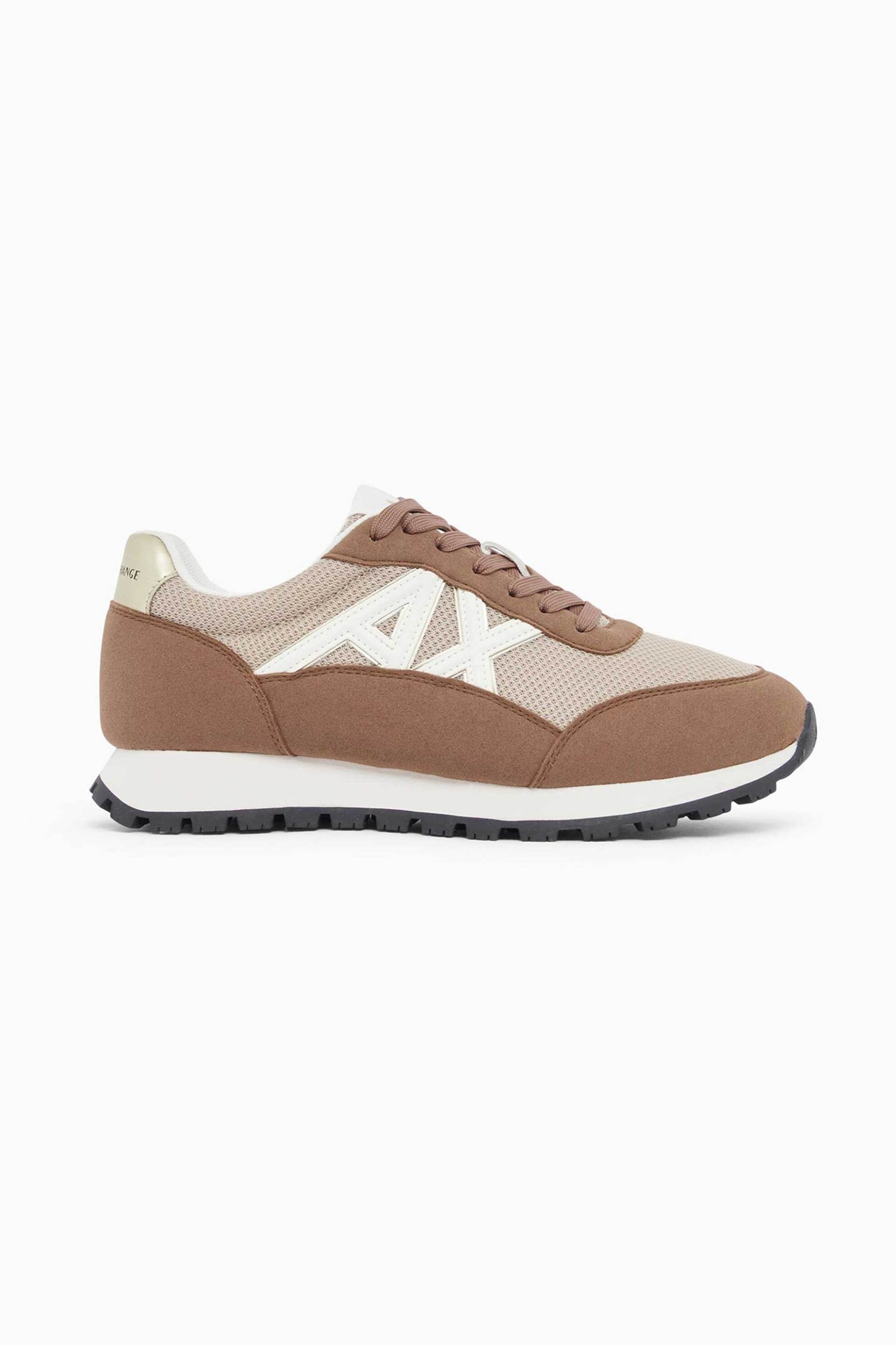 Armani Exchange γυναικεία sneakers με monogram - XW002150AF19388 Ταμπά