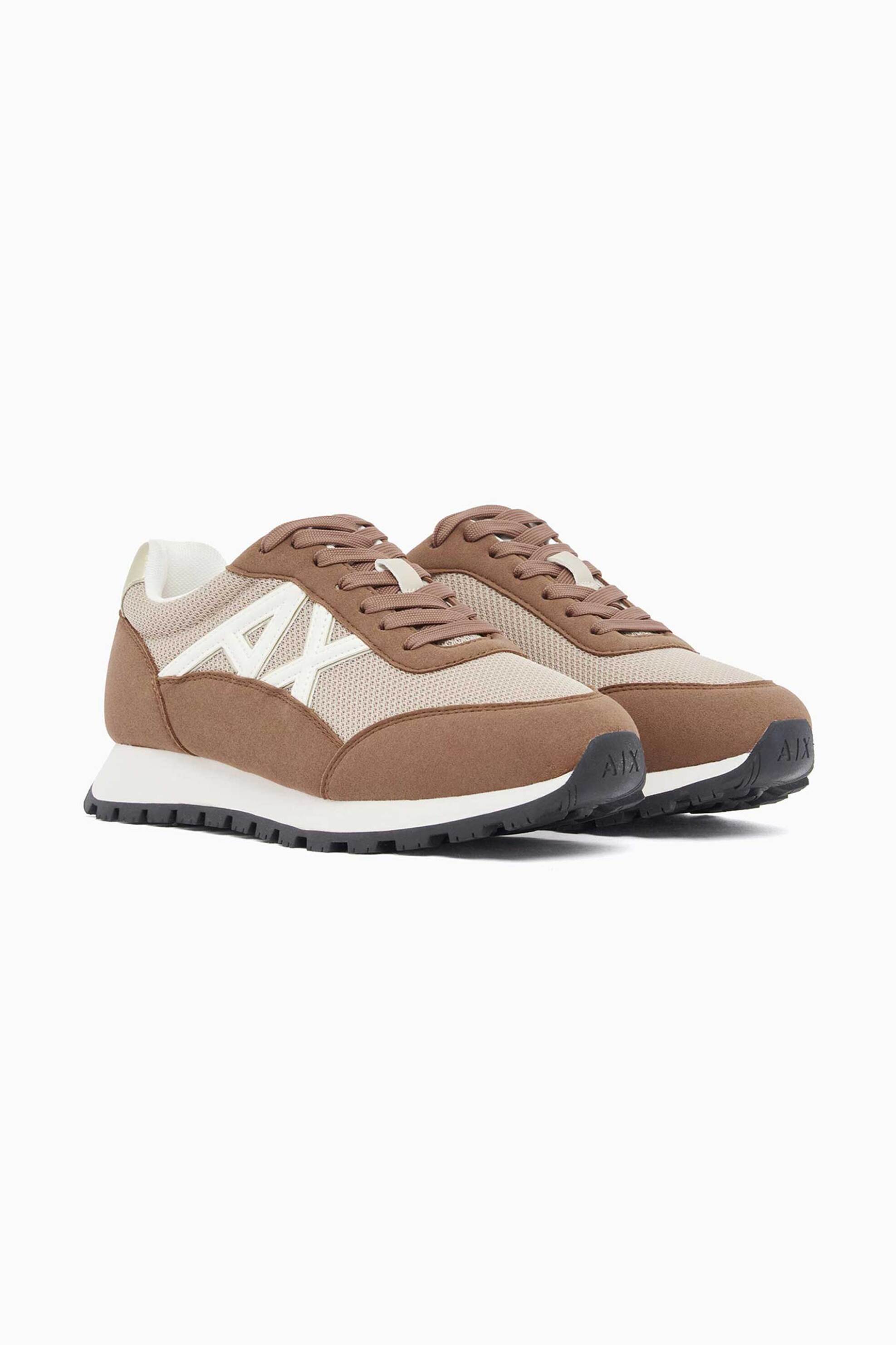 Armani Exchange γυναικεία sneakers με monogram - XW002150AF19388 Ταμπά