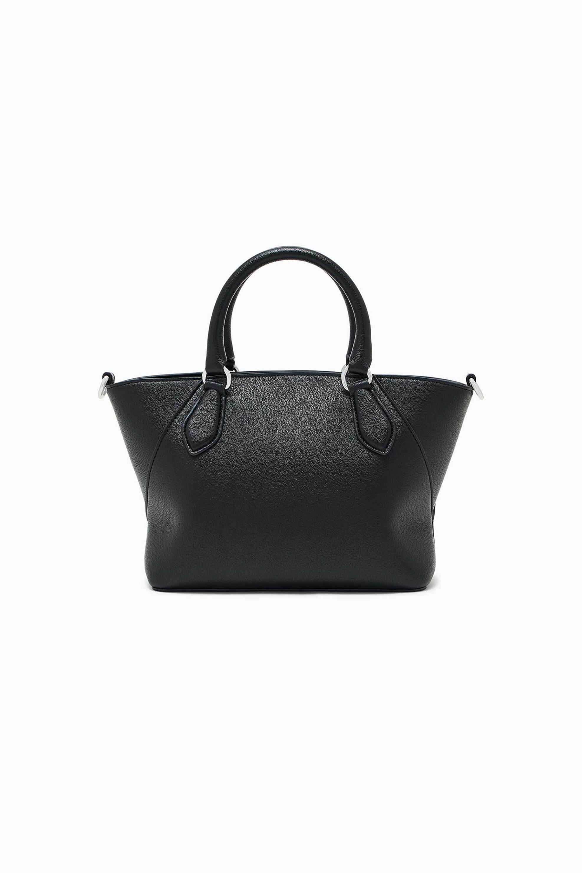 ARMANI EXCHANGE Armani Exchange γυναικεία τσάντα χειρός με monogram - XW003143AF26569 Μαύρο - 3