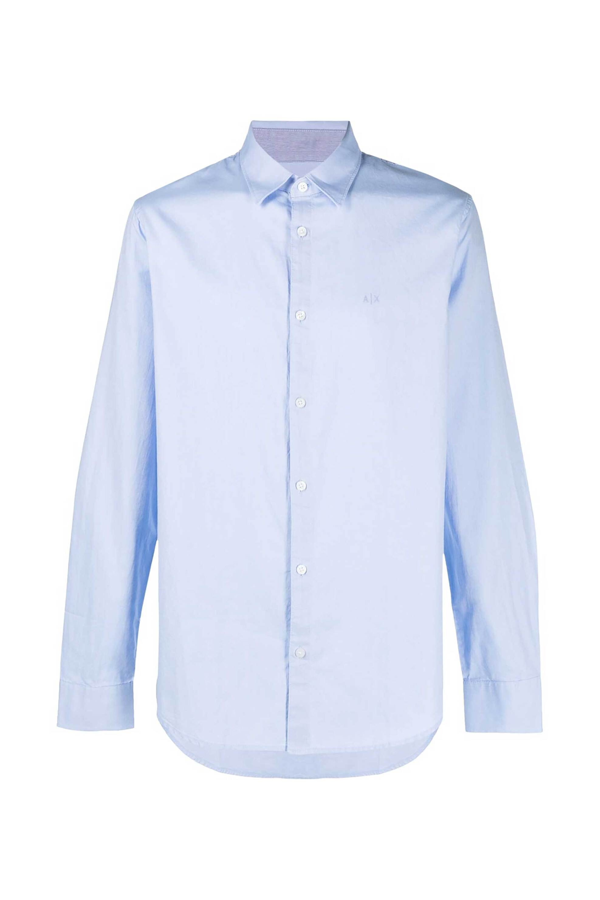 Ανδρικά πουκάμισα armani exchange σε μπλε