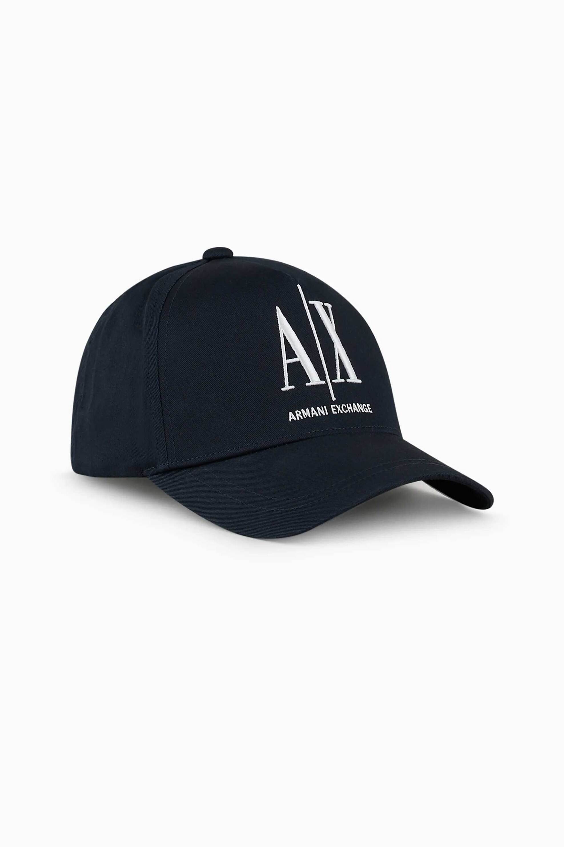 Ανδρική Μόδα > Ανδρικά Αξεσουάρ > Ανδρικά Καπέλα & Σκούφοι Armani Exchange ανδρικό καπέλο με κεντημένο λογότυπο - 954047CC811 Μπλε Σκούρο