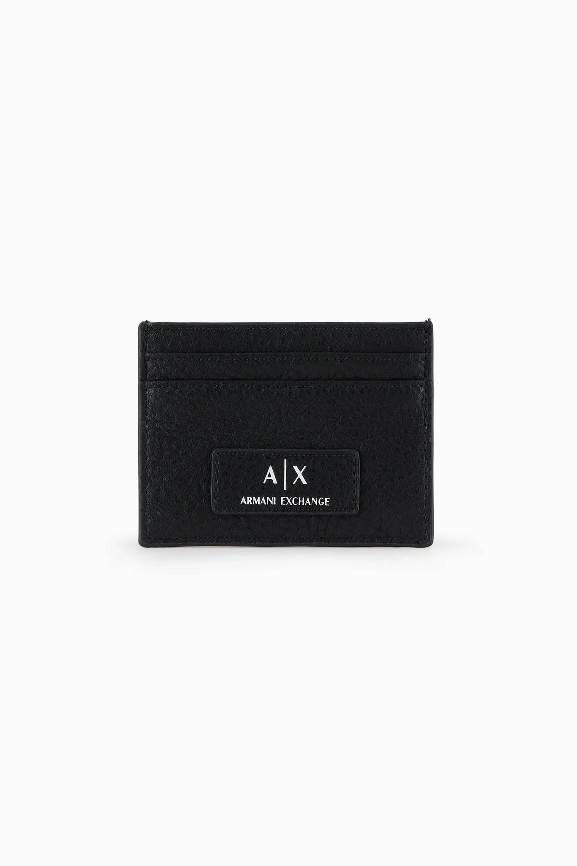 ARMANI EXCHANGE Armani Exchange ανδρική θήκη για κάρτες με logo patch - 9580533F867 Μαύρο